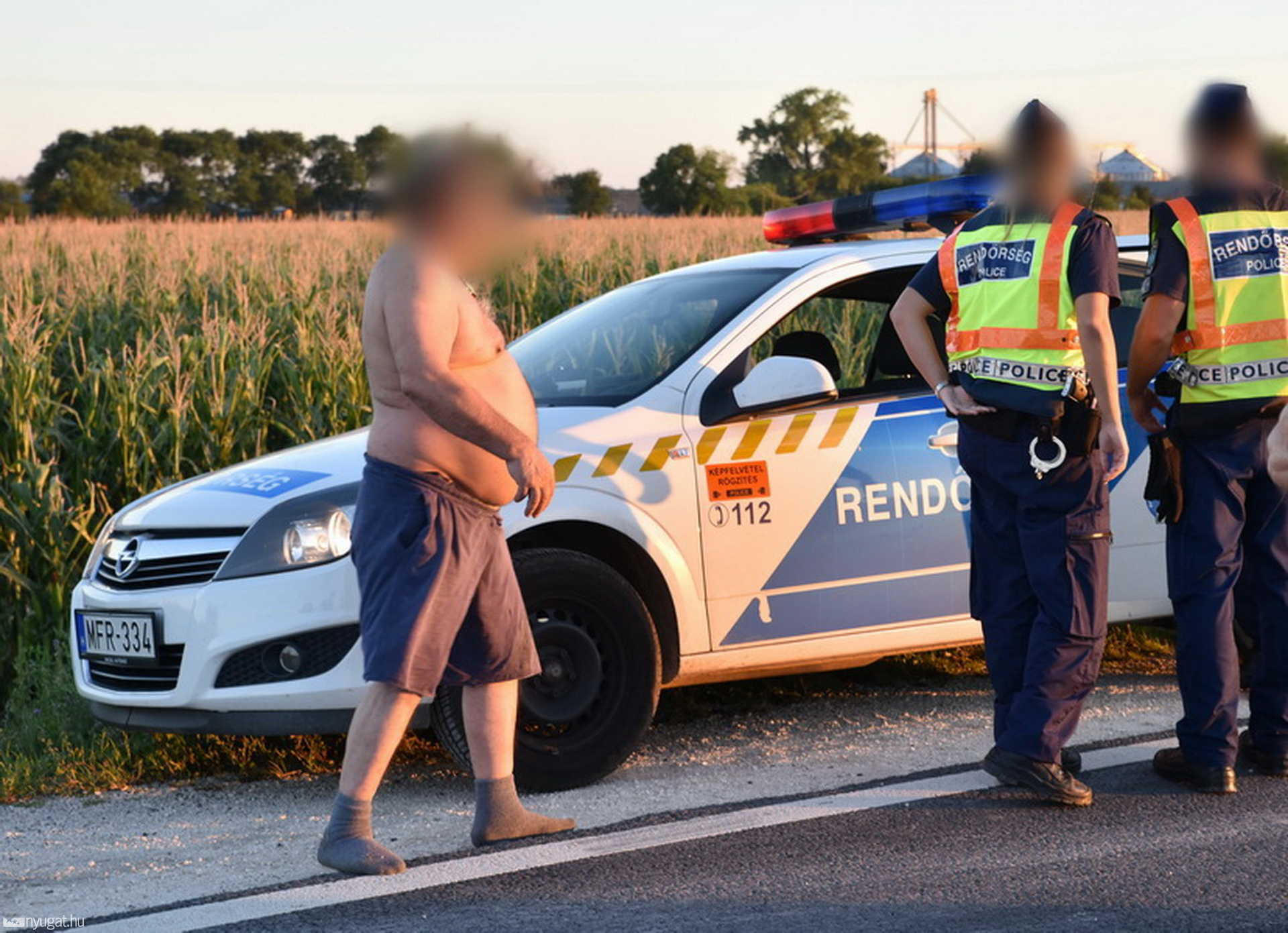 Kamion oldalába hajtott az ittas sofőr 