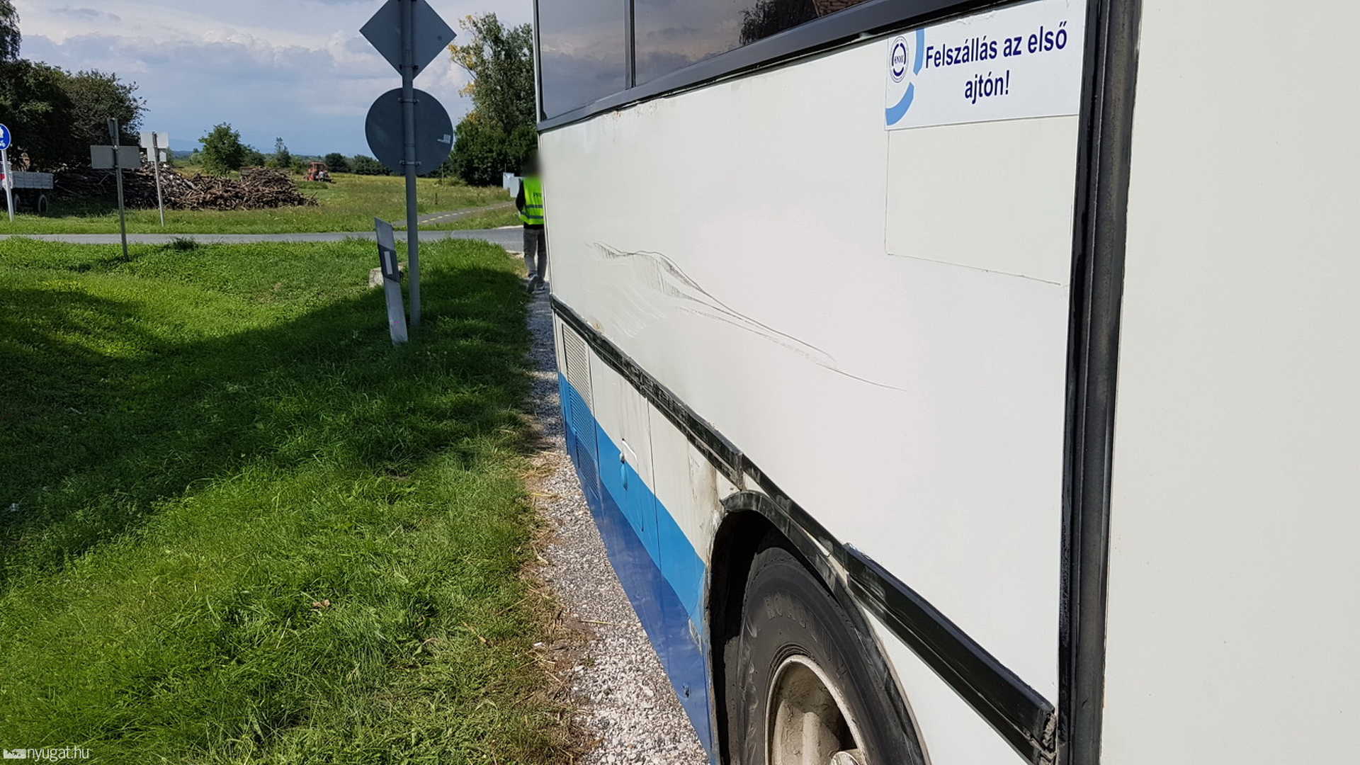 Baleset a Petőfi telepnél