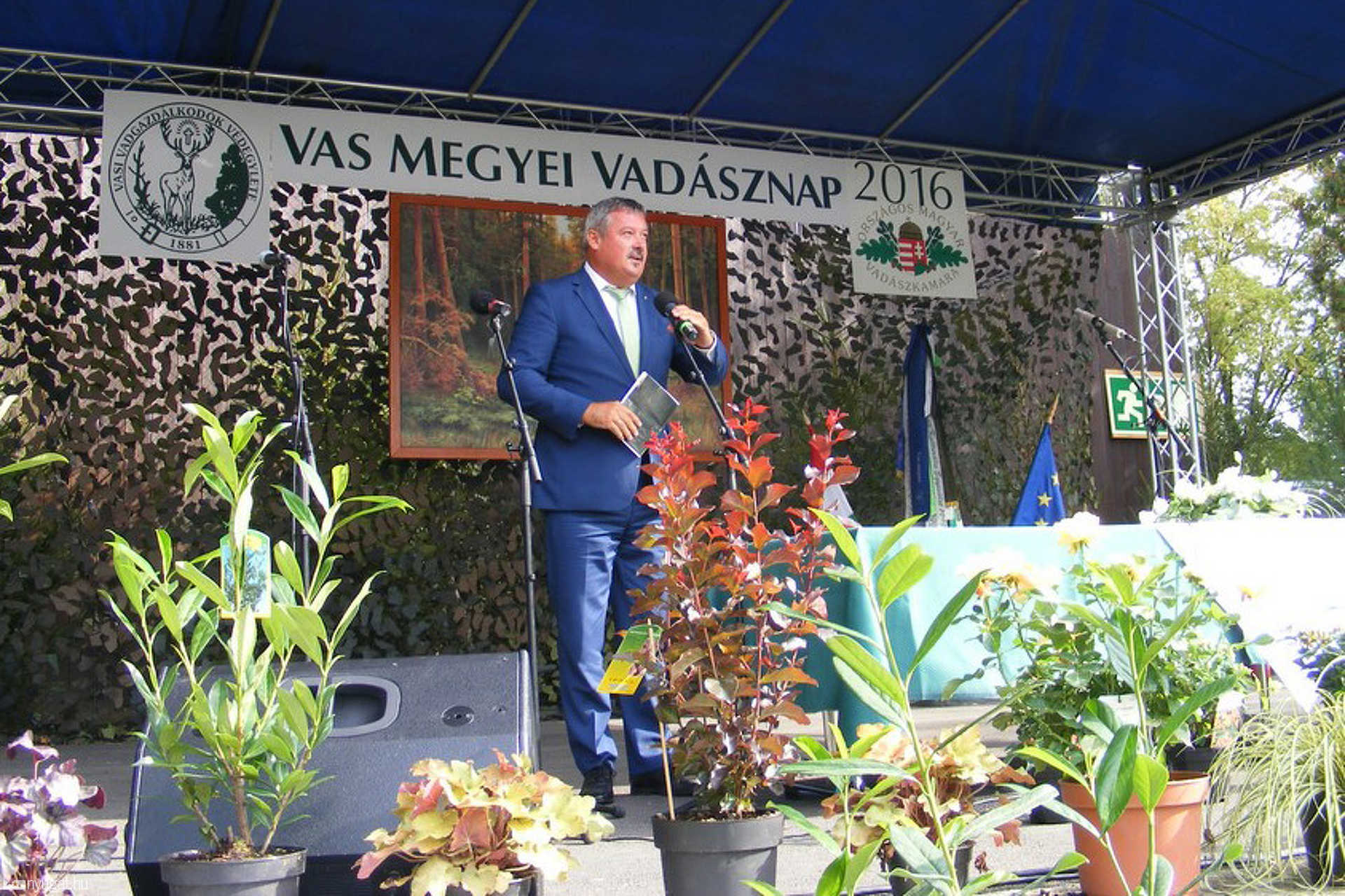 A vasi vadászok Szentgotthárdon ünnepeltek