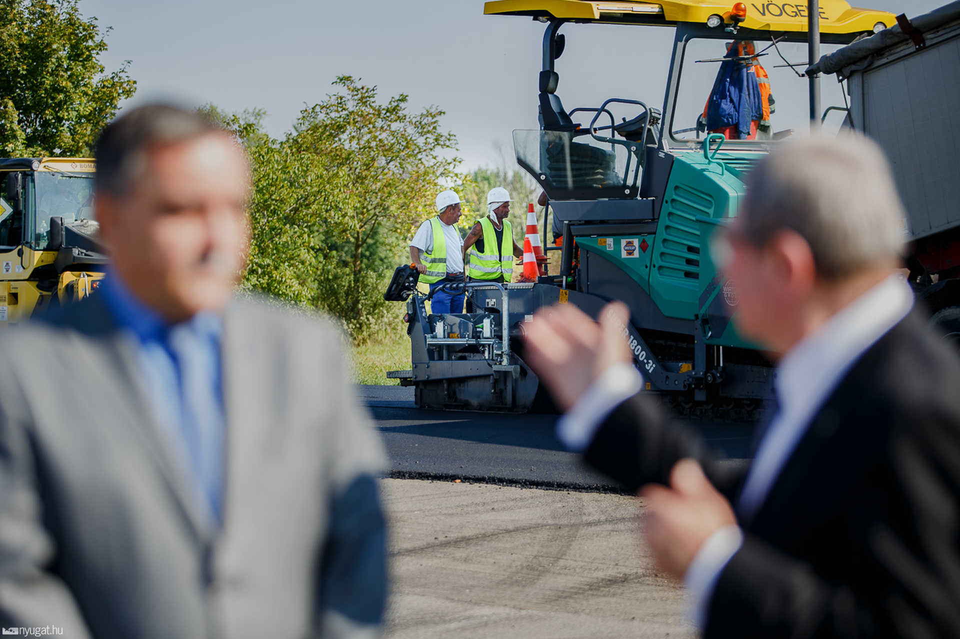 Bejárás a felújítás alatt lévő 87-es főúton