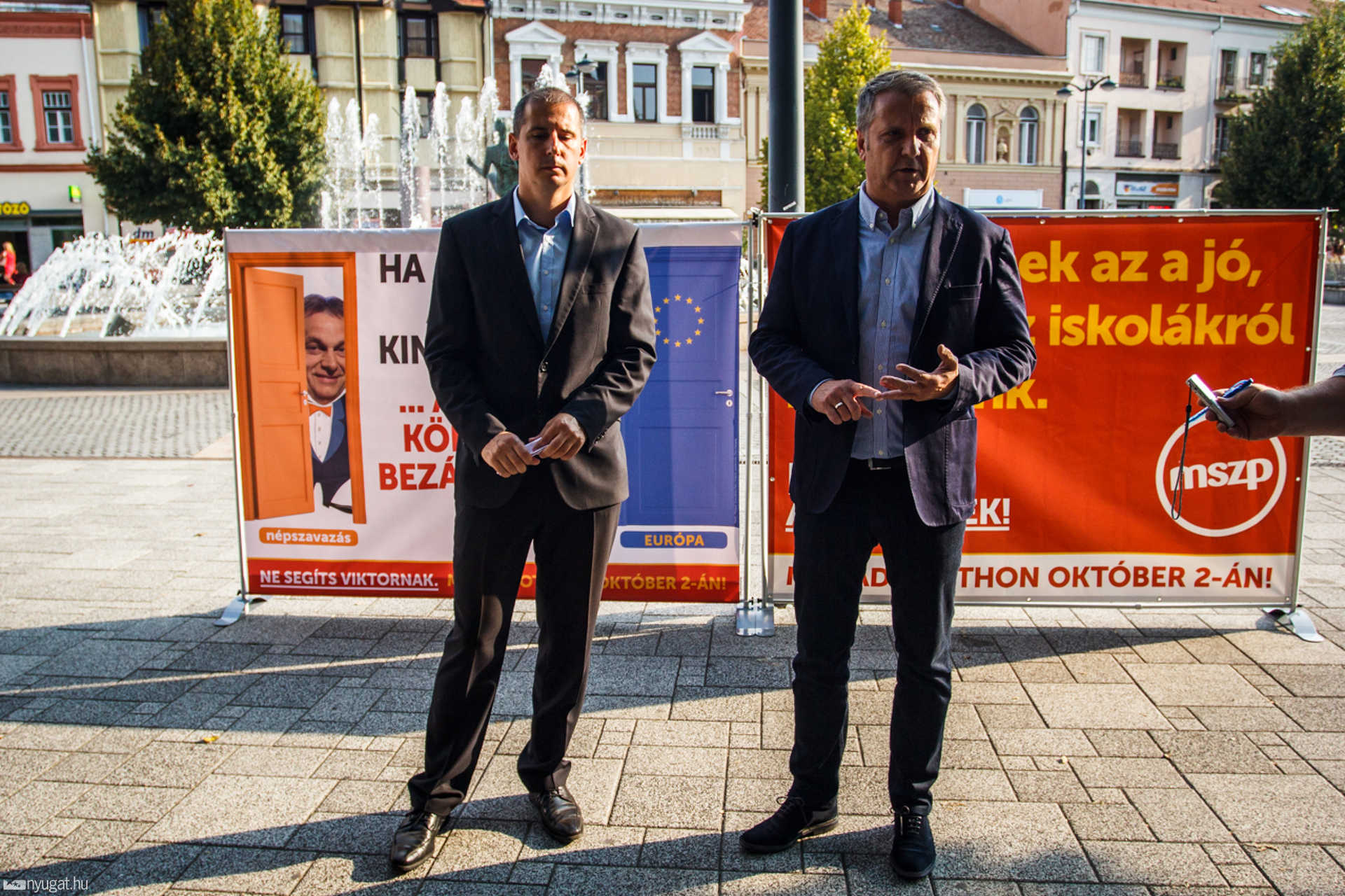 MSZP sajtótájékoztató Molnár Gyulával