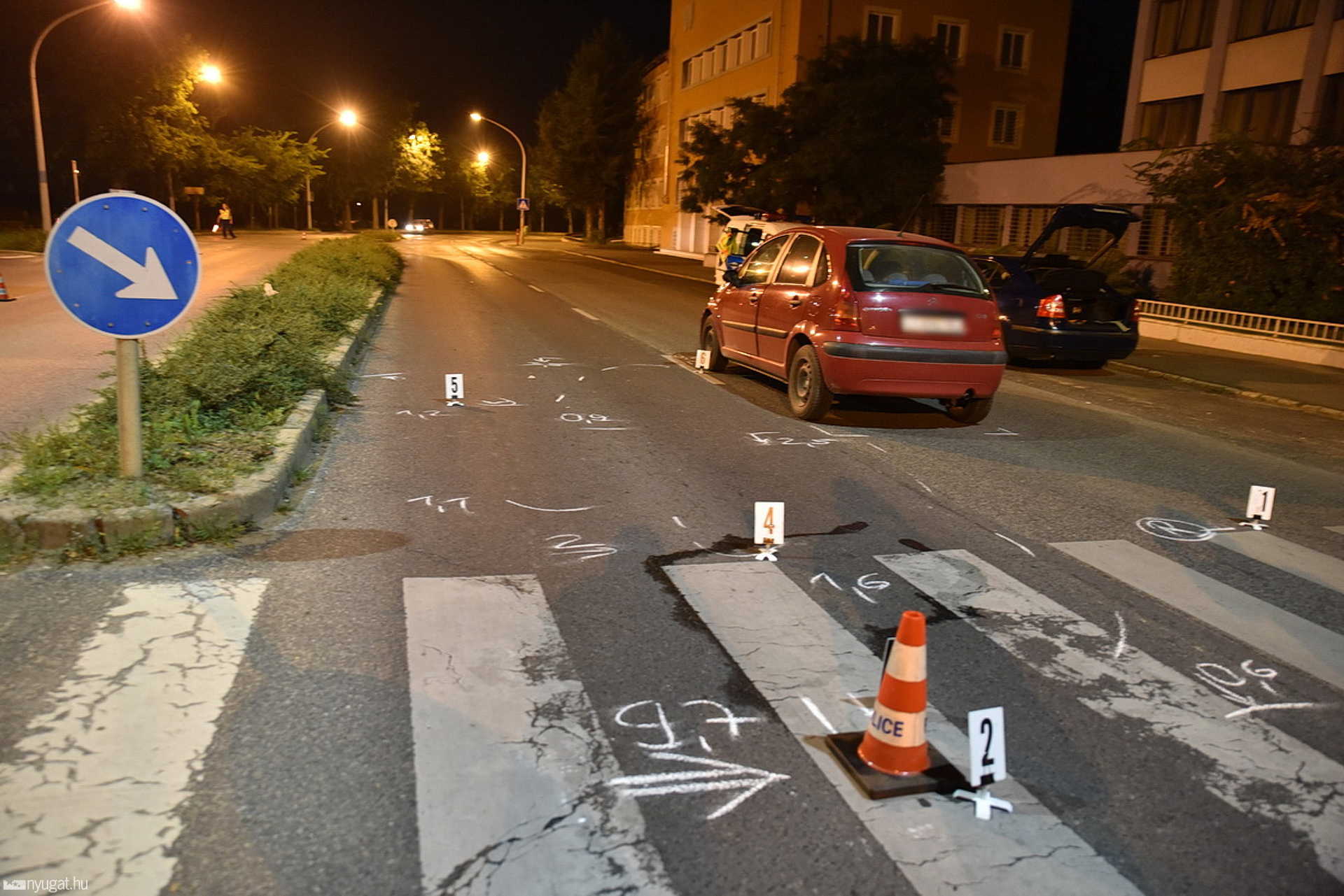 Gyalogost gázolt egy Citroen sofőrje Szombathelyen
