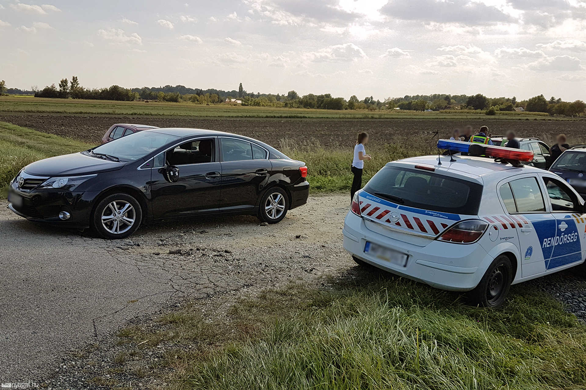 Balesetsorozat a 87es úton egy idős sofőr miatt