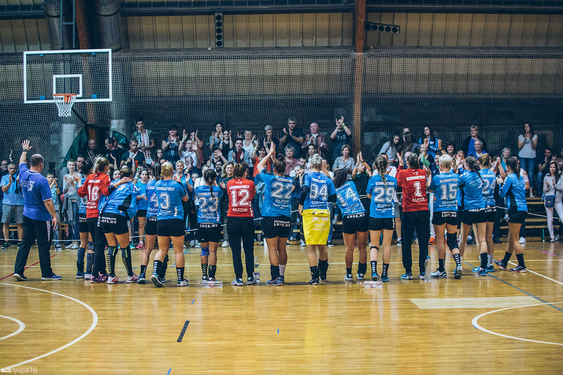 Szombathelyi KKA - Haladás VSE kézilabda-mérkőzés