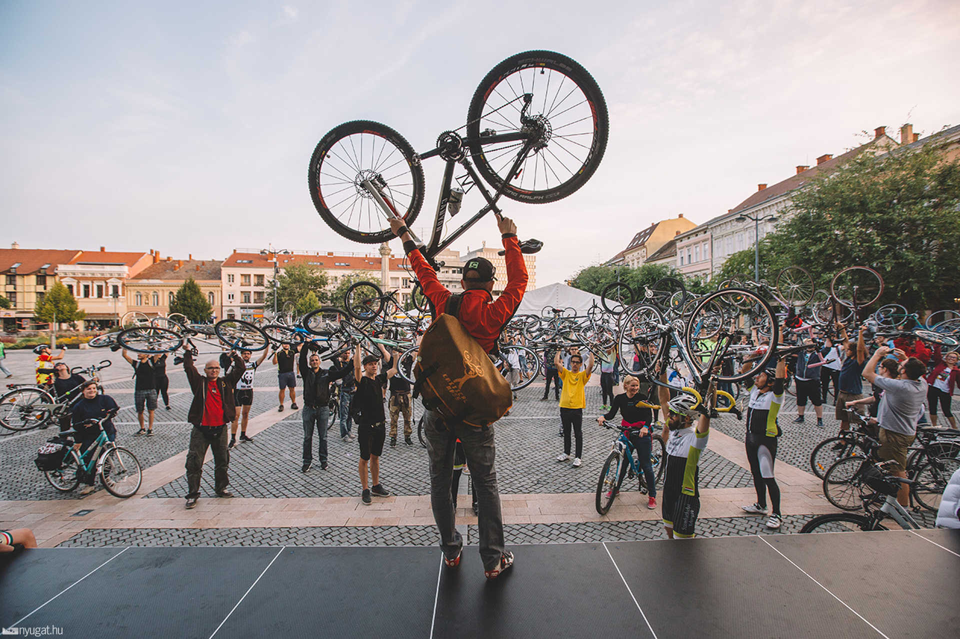 20-ik Critical Mass Szombathelyen