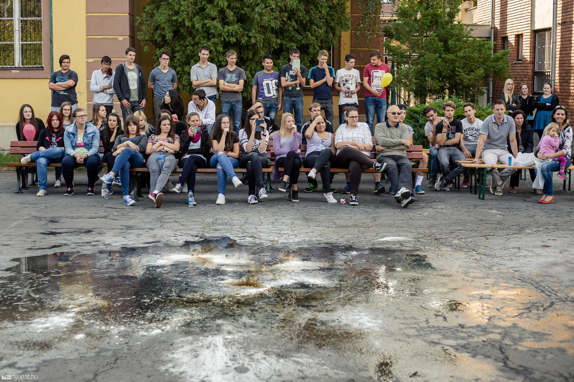 A hevesis kollégisták avatója