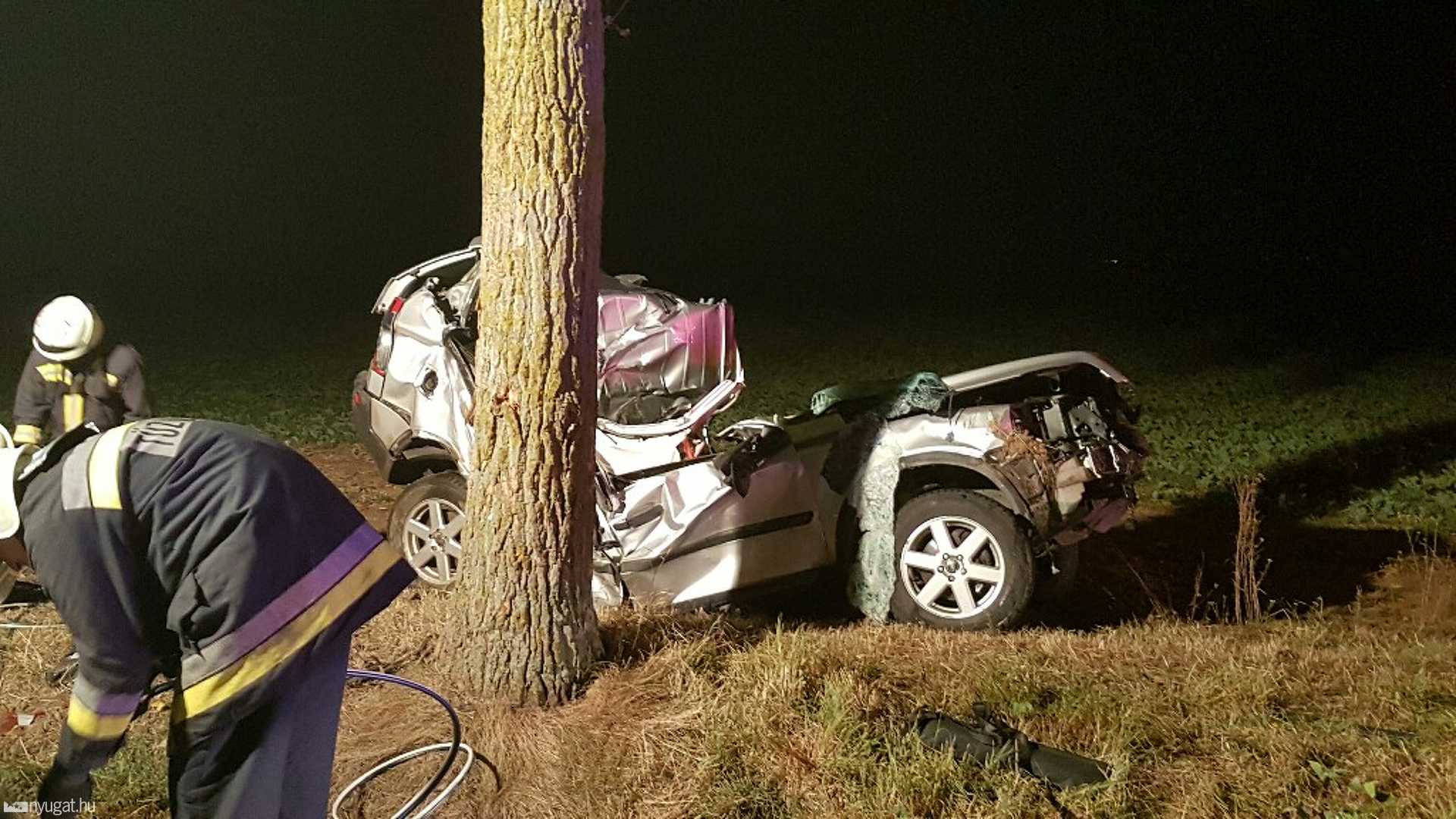 Halálos baleset Nagysimonyi határában