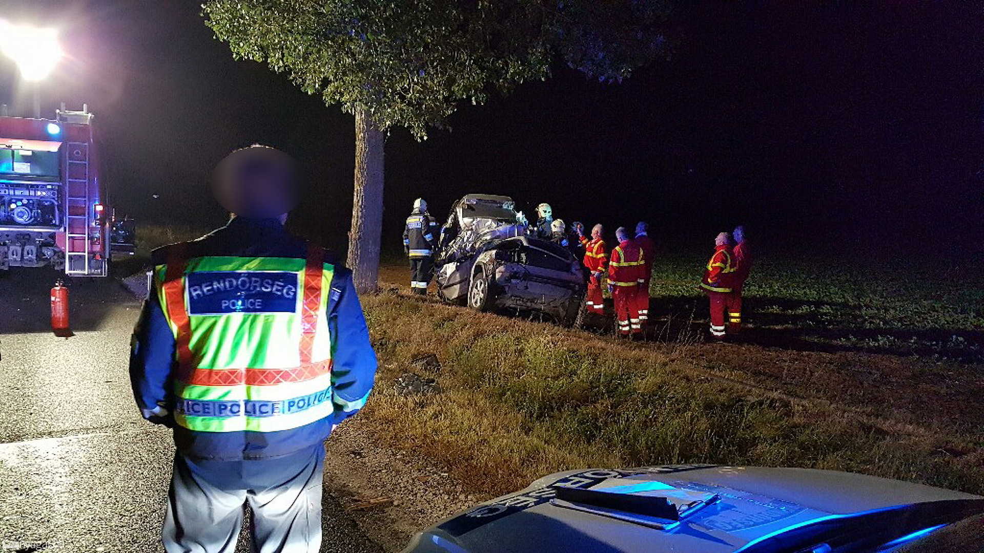 Halálos baleset Nagysimonyi határában