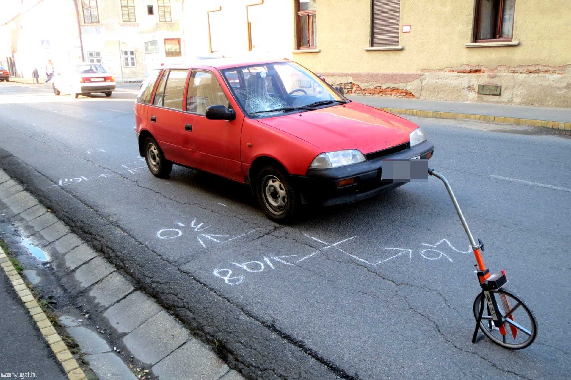 Gyalogost gázoltak Kőszegen