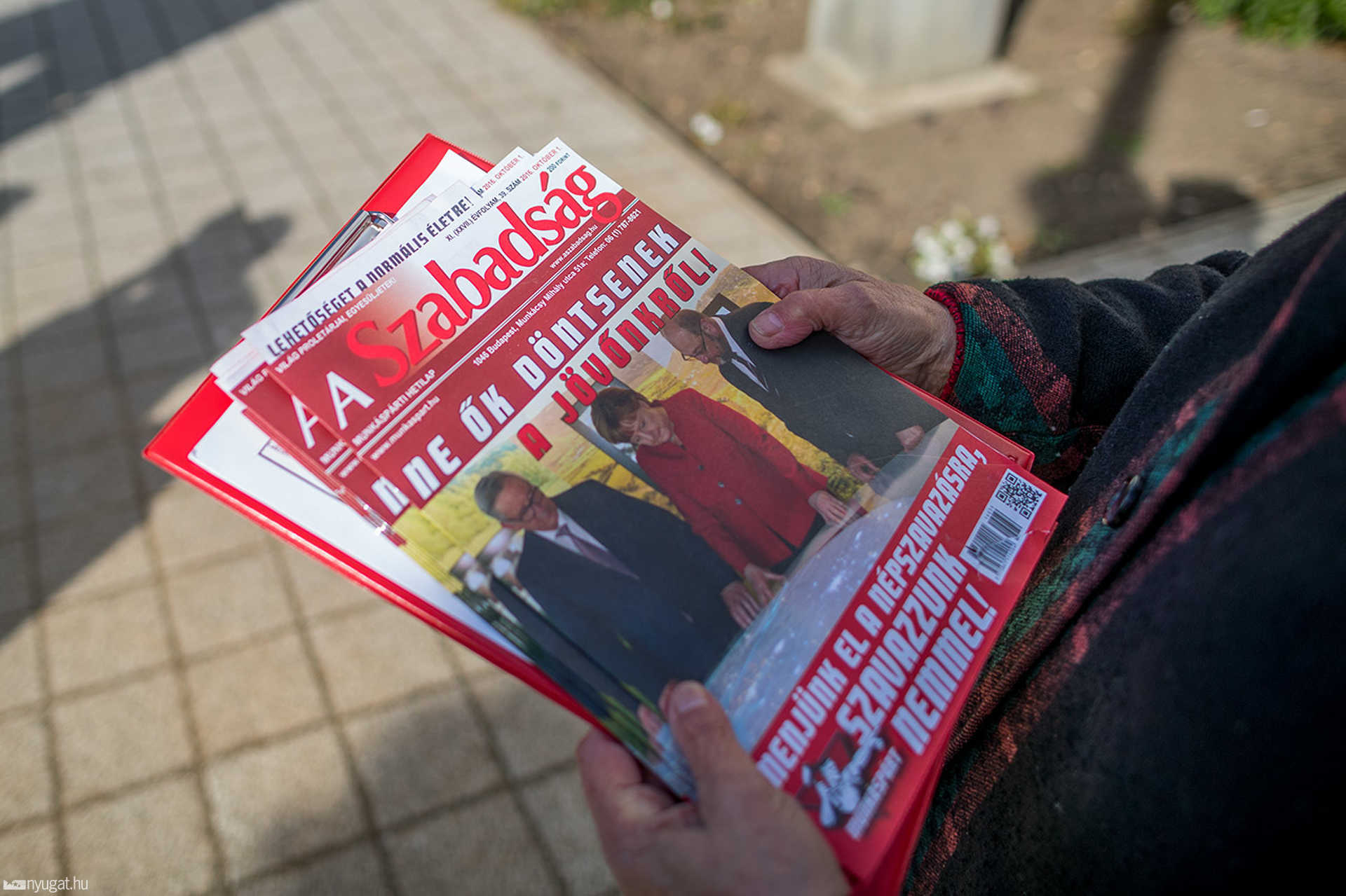 Thürmer Gyula sajtótájékoztatója Sárváron