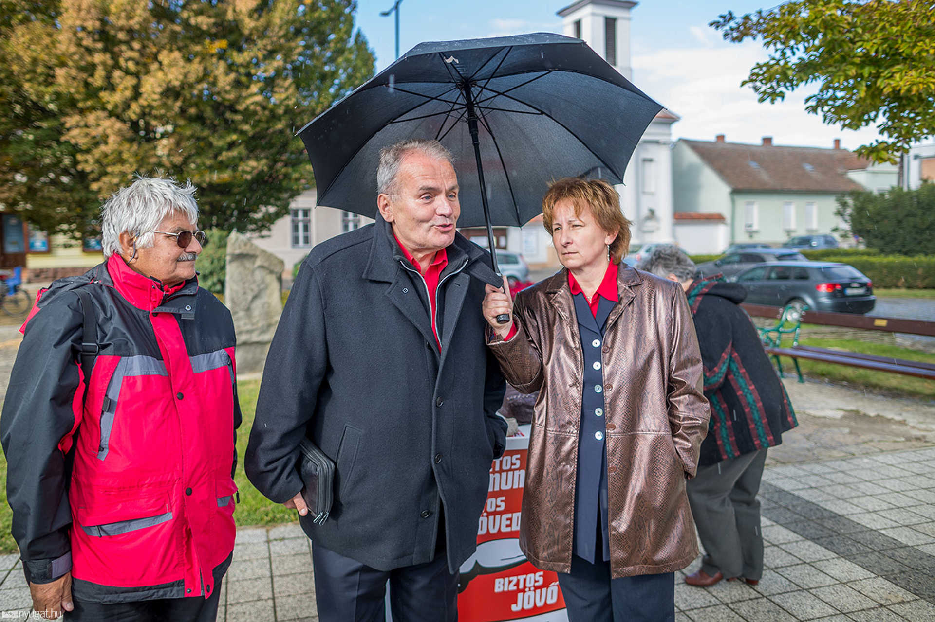 Thürmer Gyula sajtótájékoztatója Sárváron