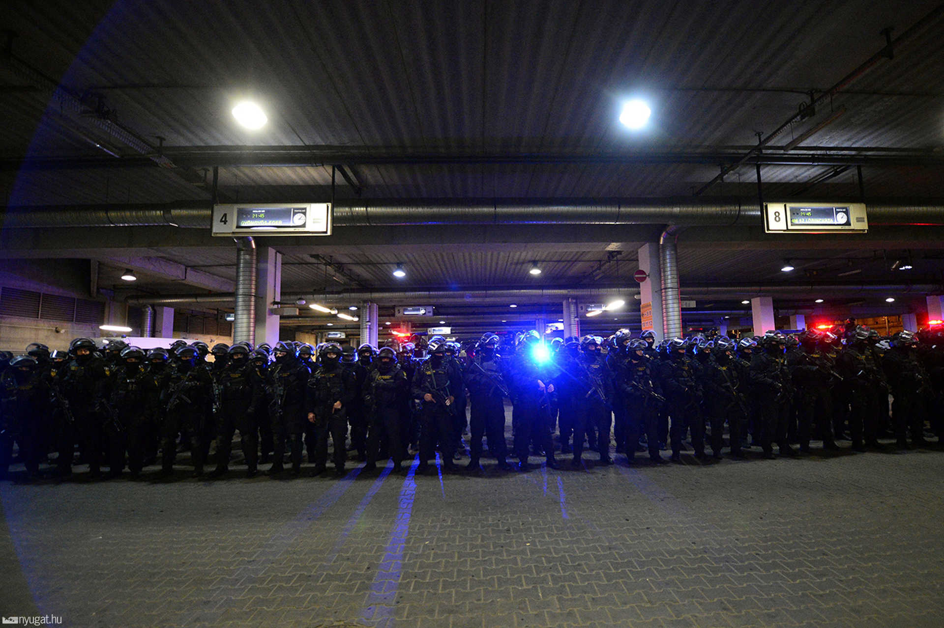 Terrorelhárítási gyakorlat Budapesten
