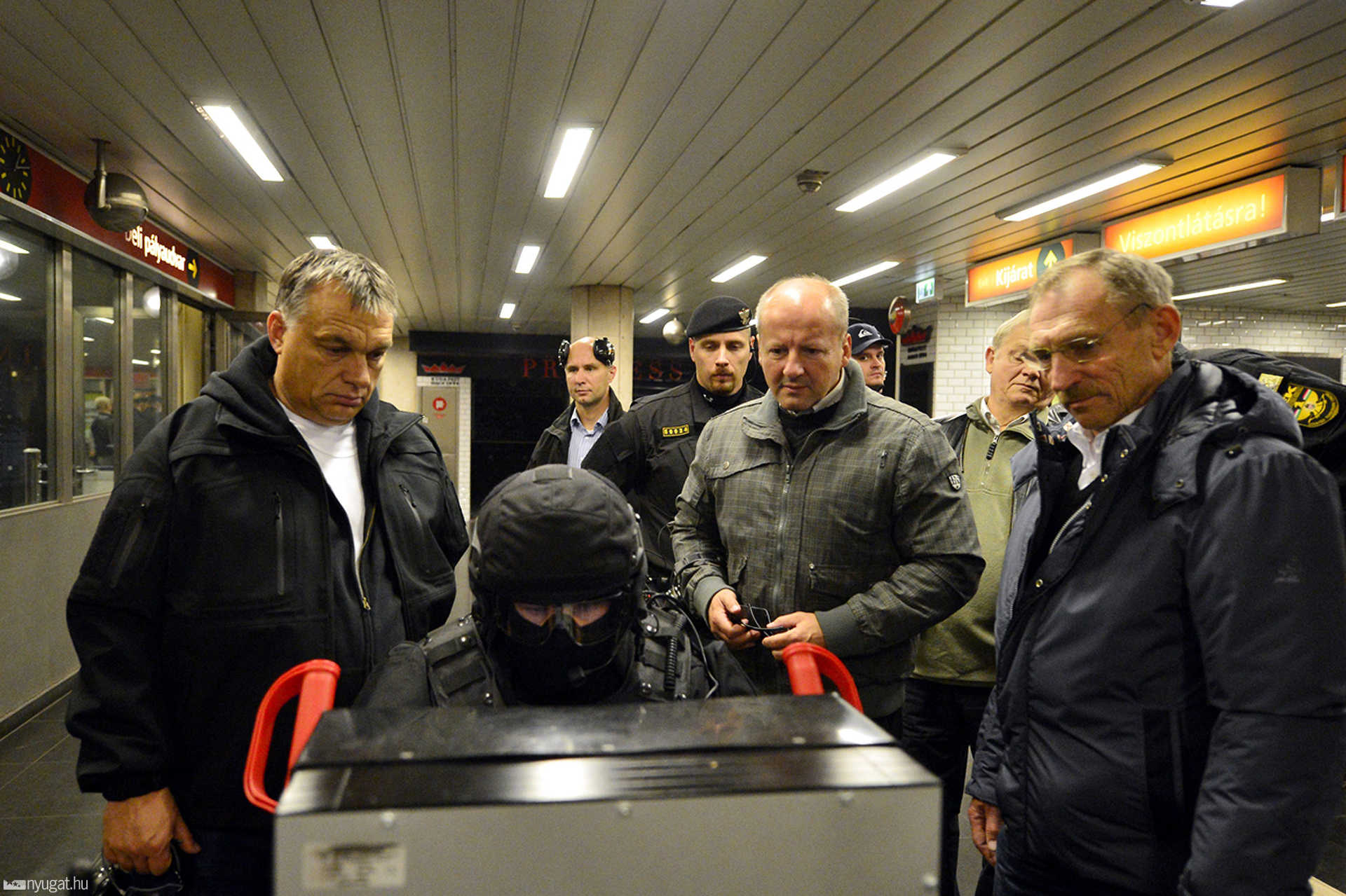 Terrorelhárítási gyakorlat Budapesten