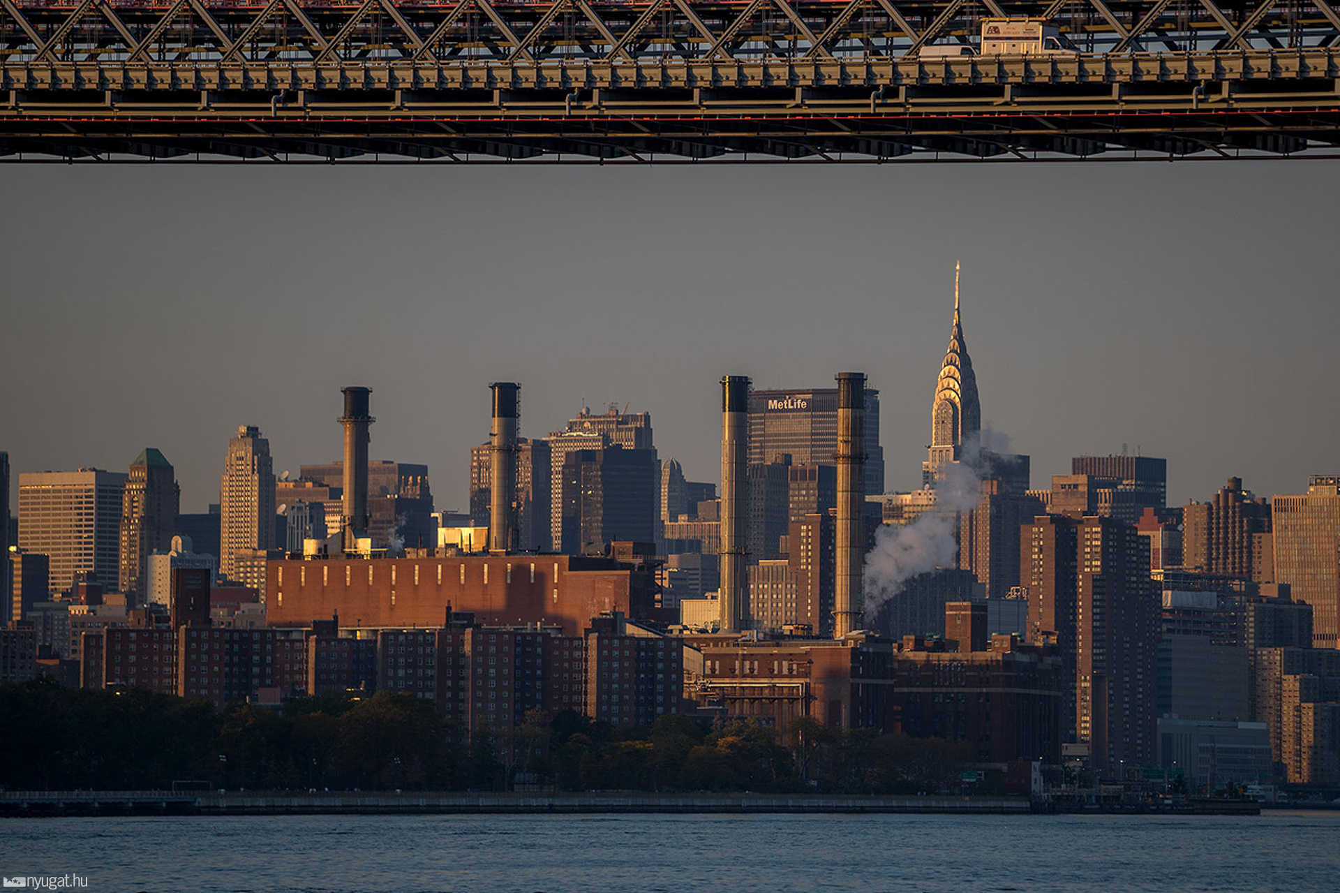Igy nyugszik le a nap New York-ban