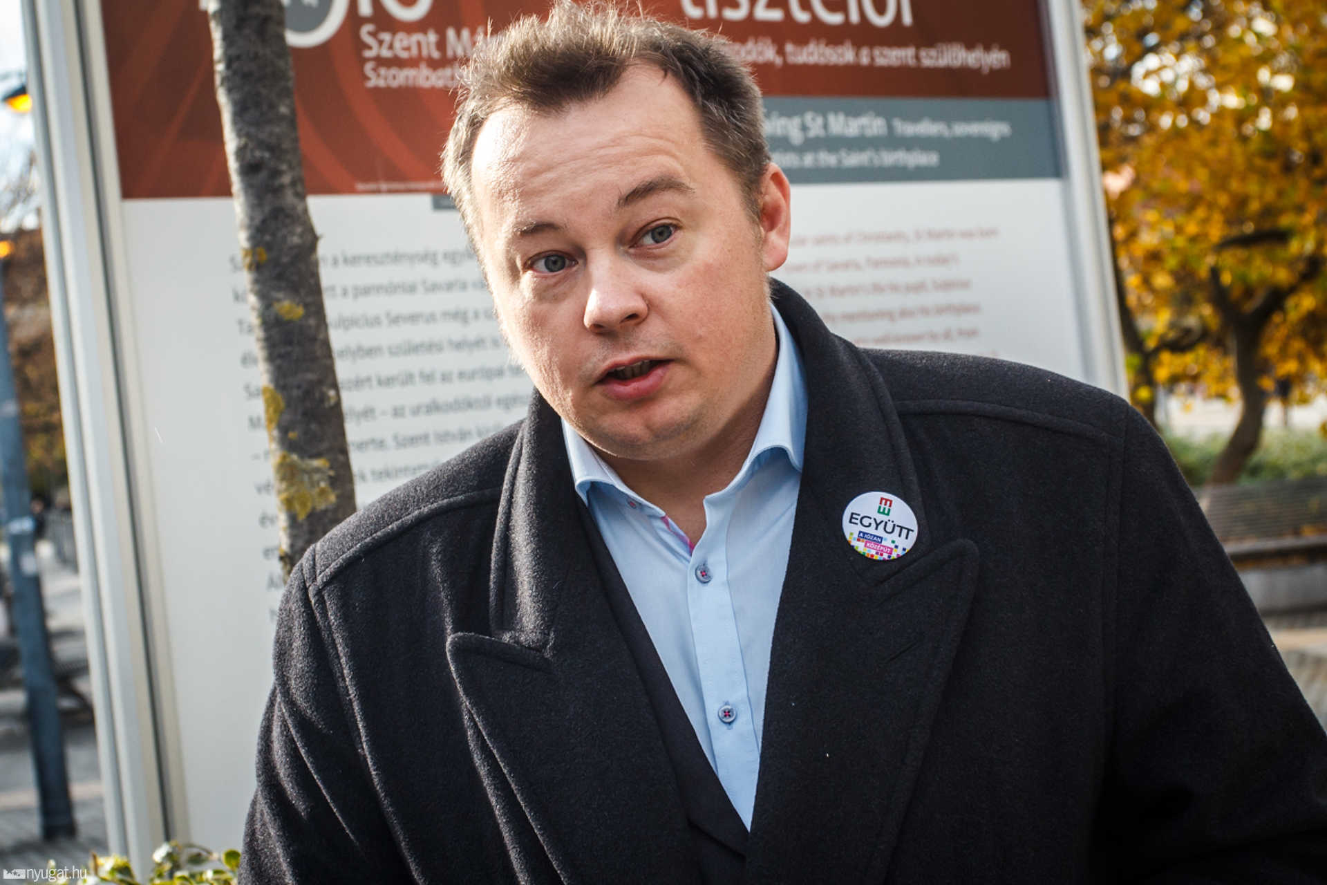 Molnár Tibor sajtótájékoztatója
