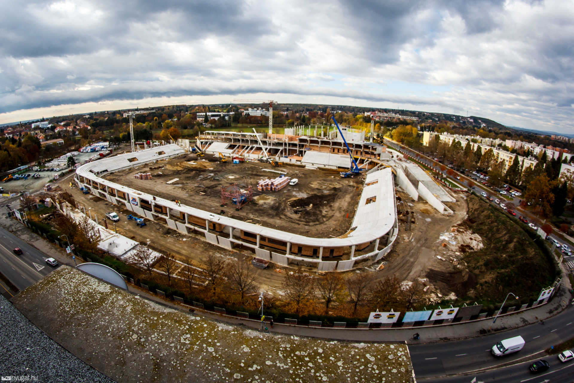 Haladás stadion 2016 november