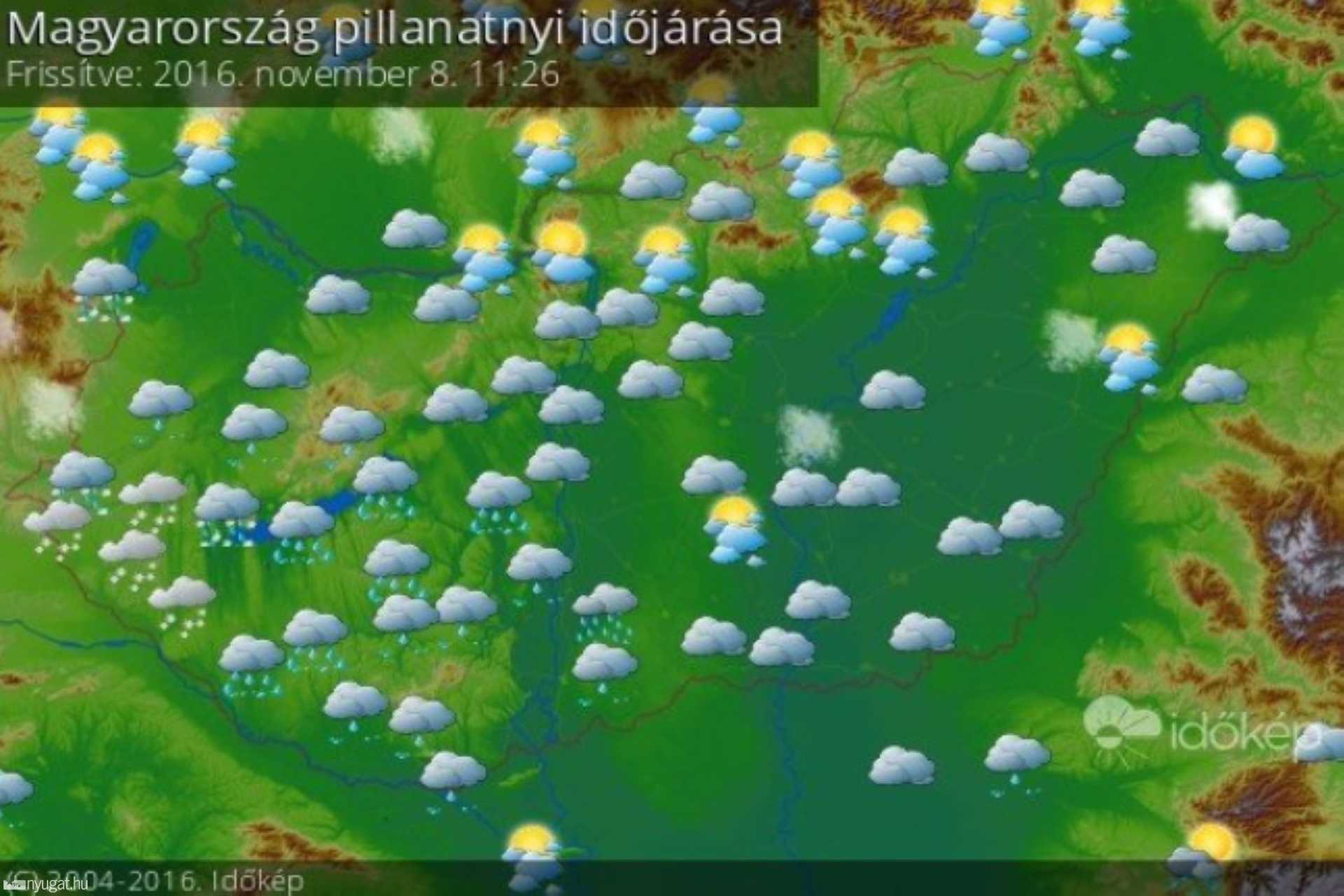 Magyarország pillanatnyi időképe