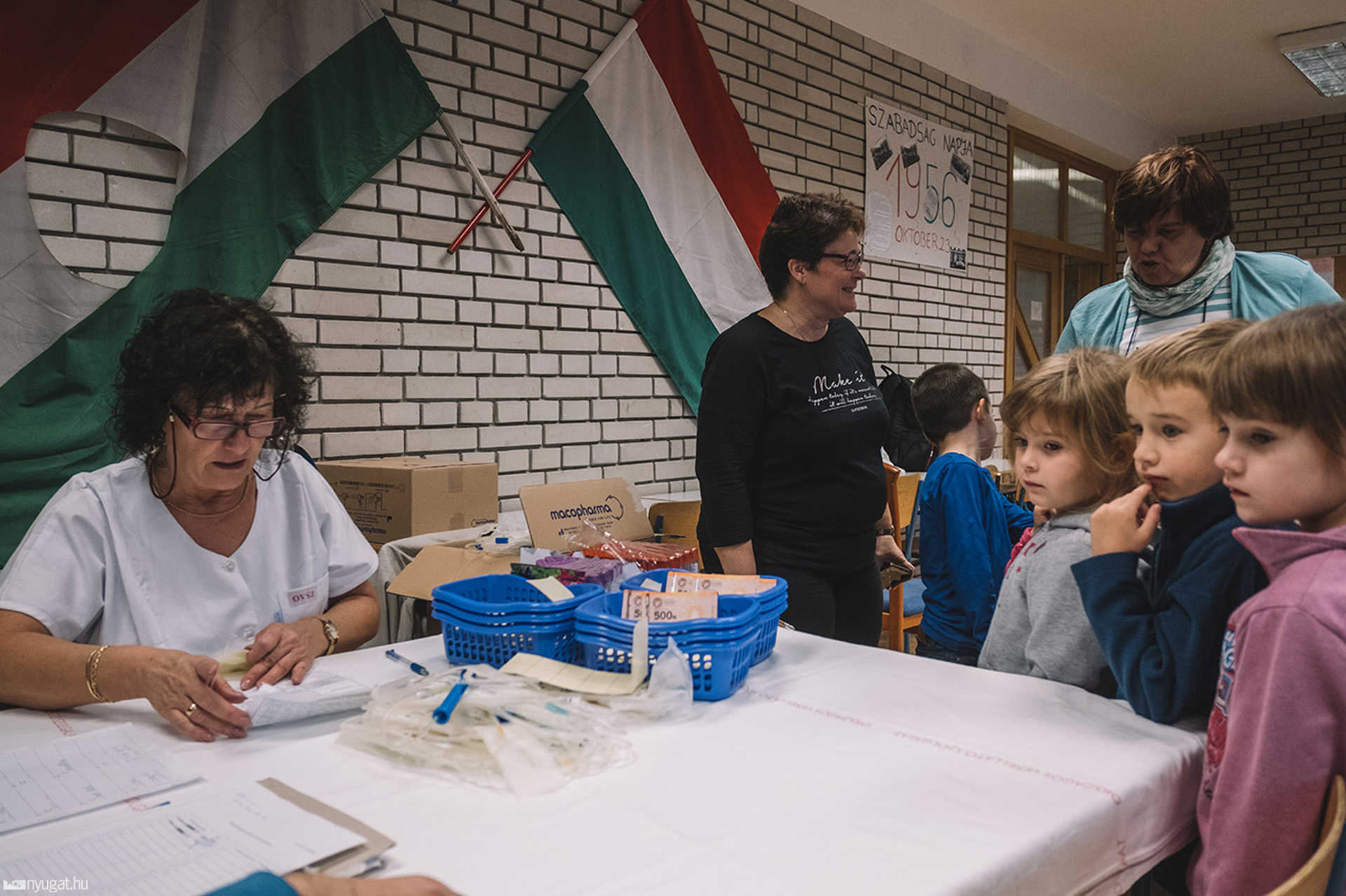 Véradás a Zrínyi Miklós iskolában