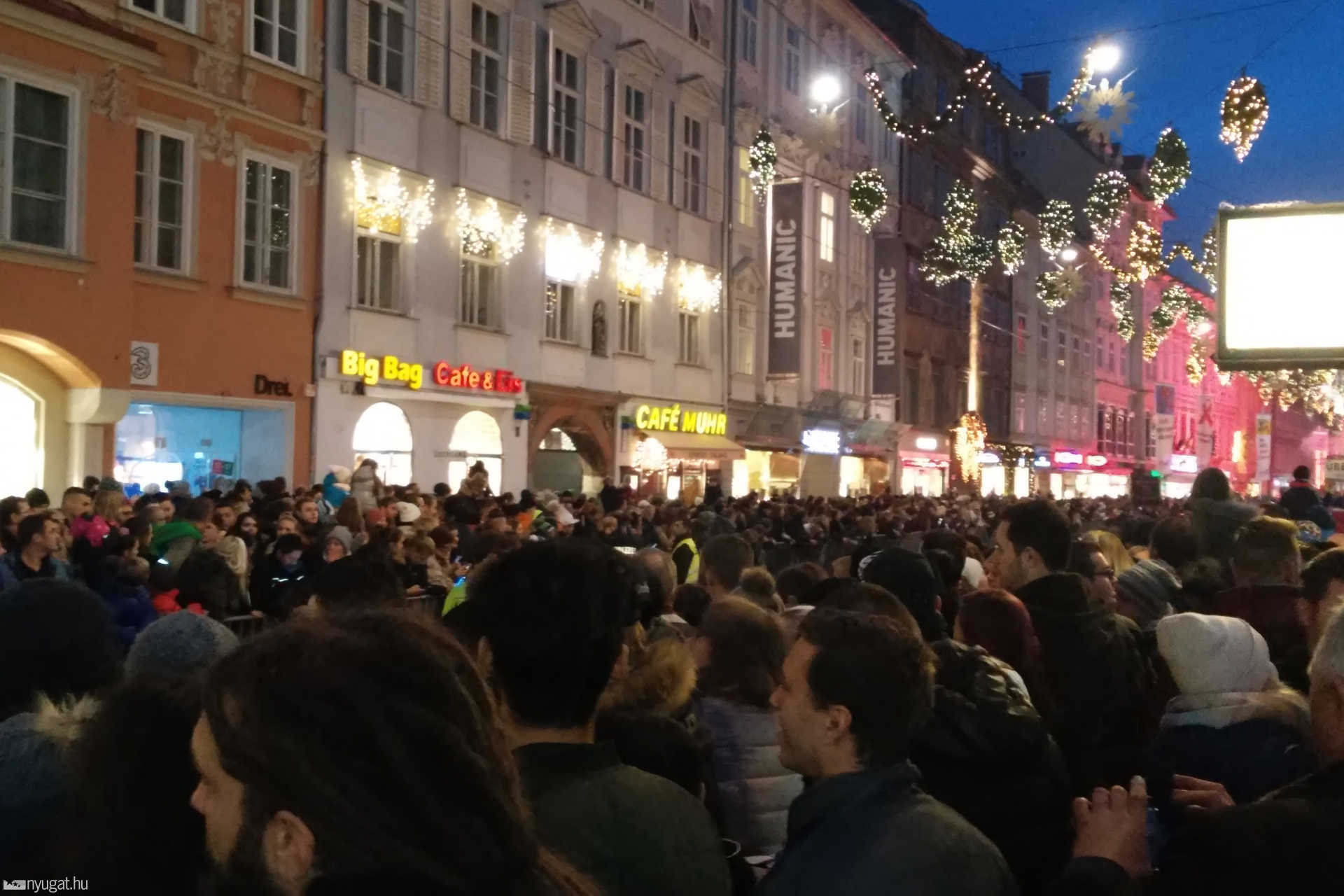 Krampuszfutás Grazban