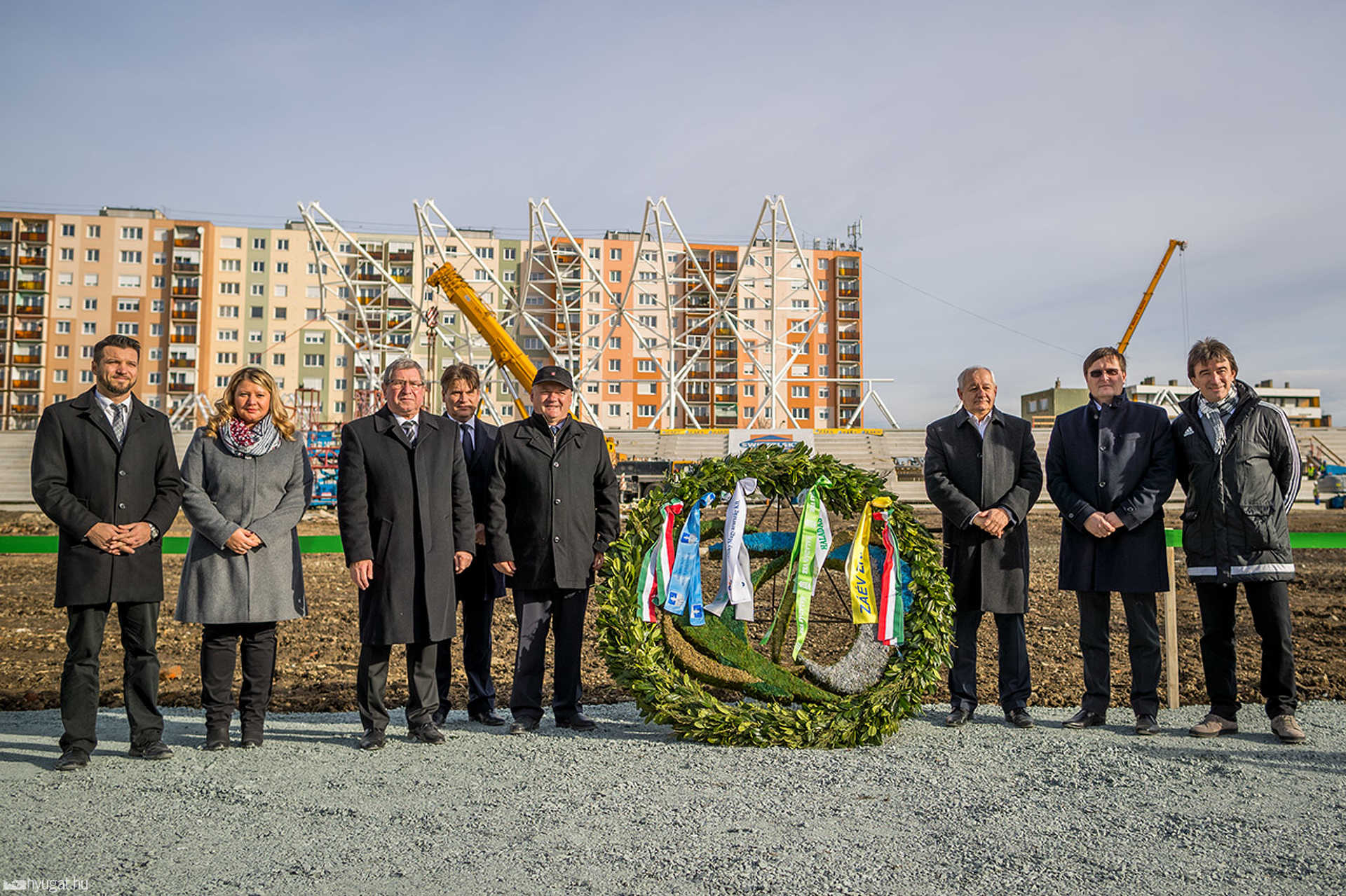 Haladás stadion bokréta ünnep