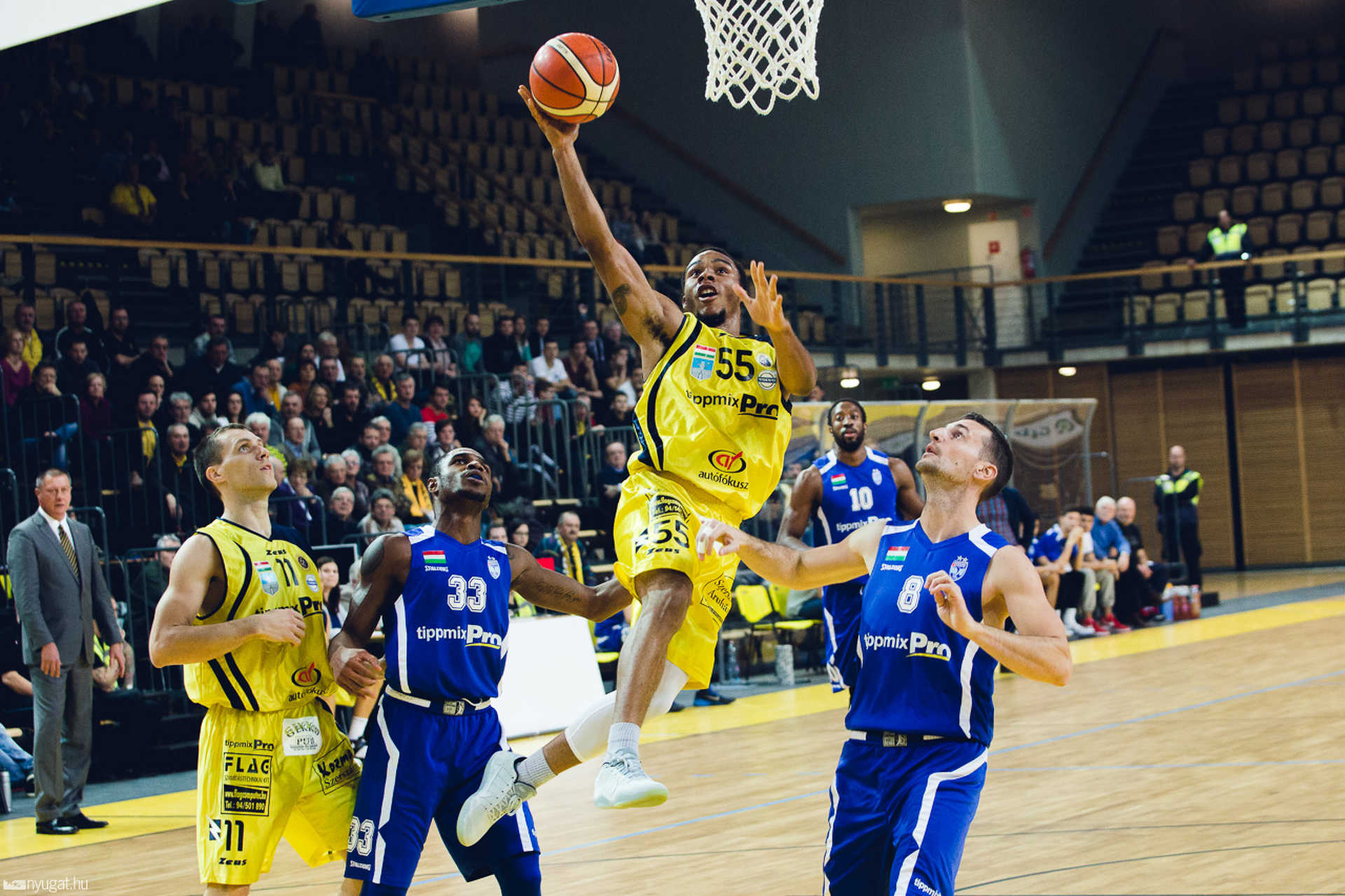 Falco KC Szombathely – Kaposvári KK NB I-es kosárlabda-mérkőzés
