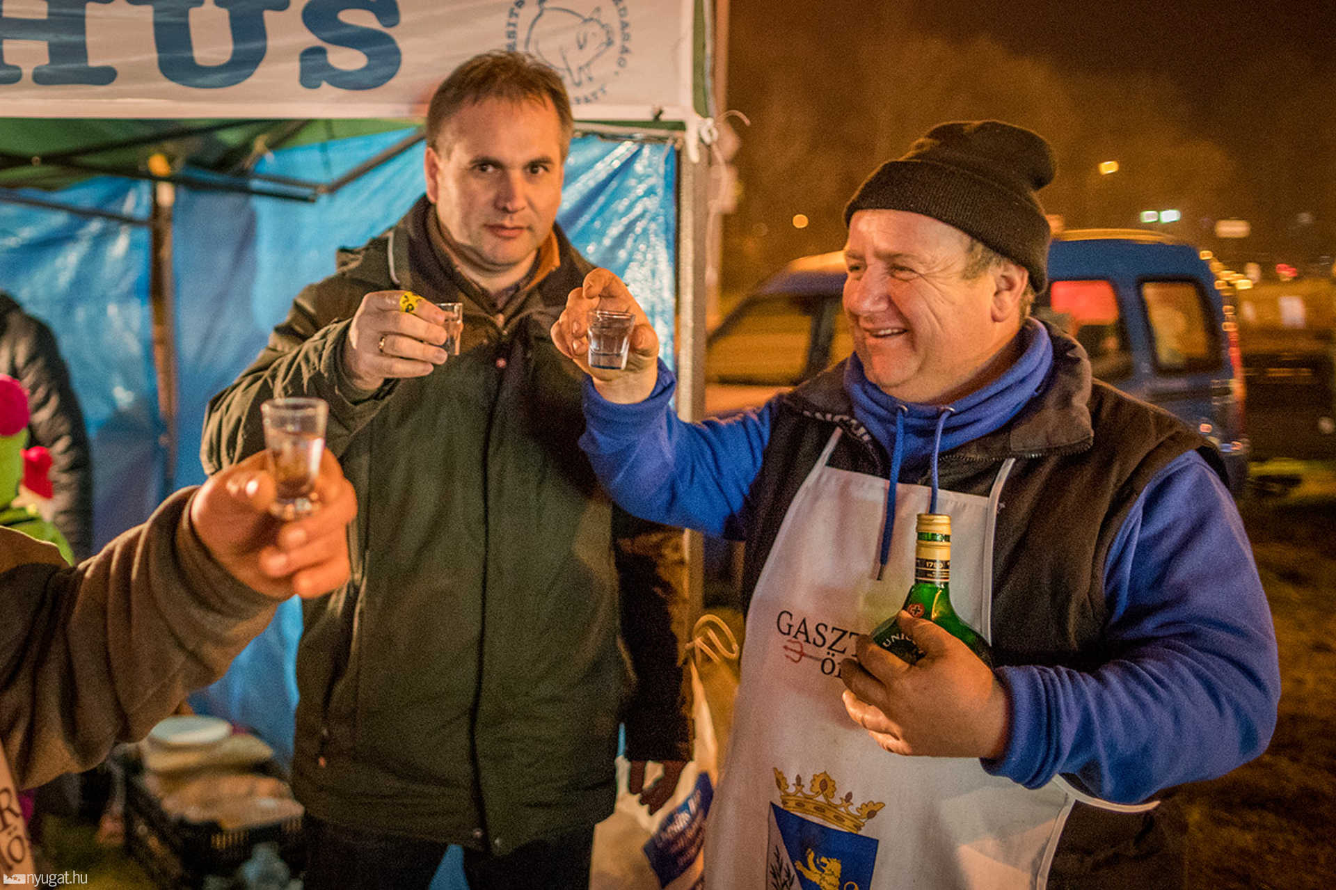 Jótékonysági éjszakai főzés