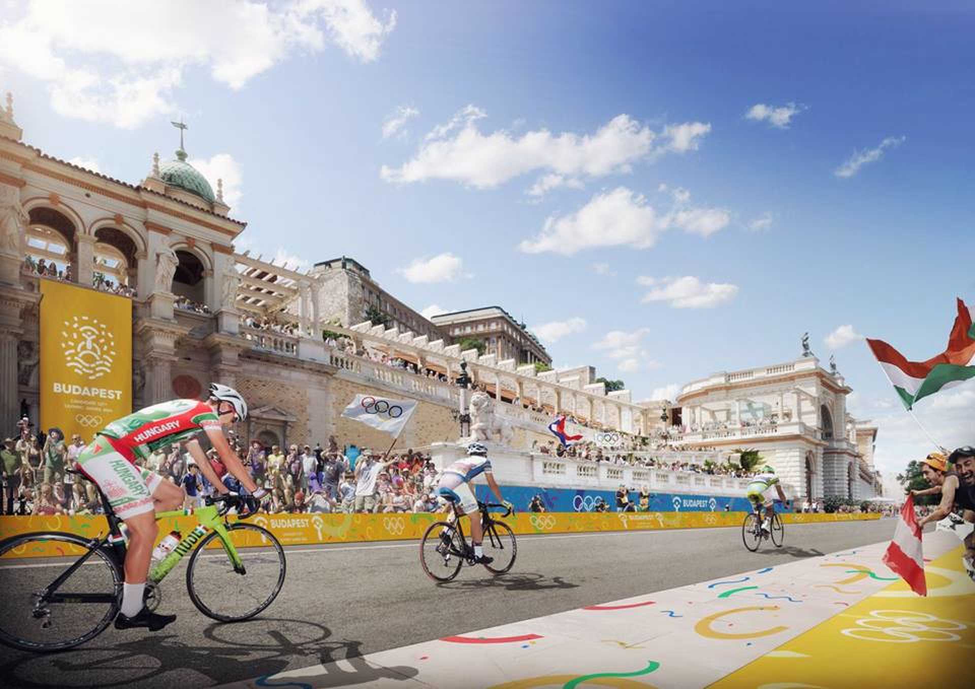 Budapesti olimpia látványtervei