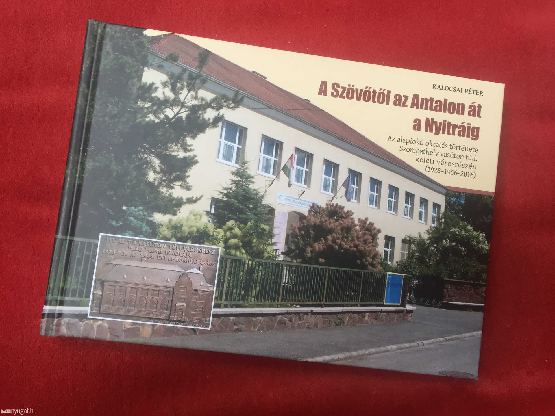 A Szövőtől az Antalon át a Nyitráig - könyvborító