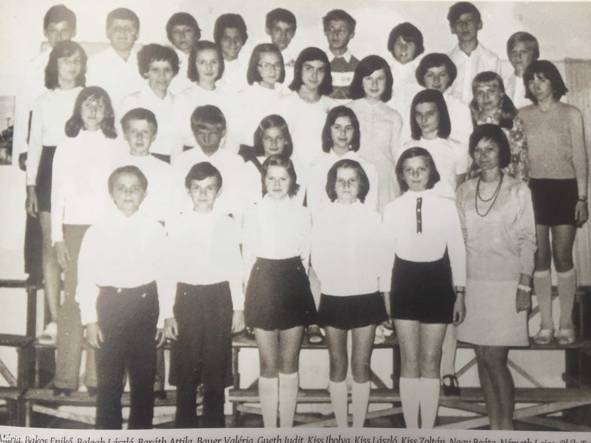 Az 1977-ben végzett osztály - Üdv, osztálytársak! 