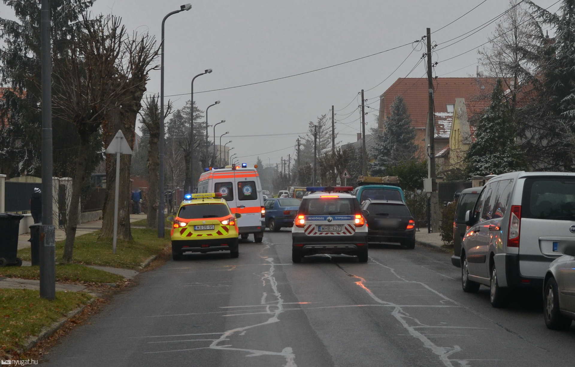 Két sérült a szombathelyi balesetben