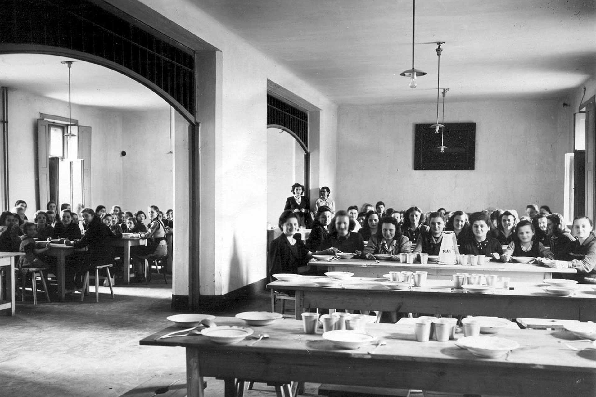 MÁV Árvaház és internátus, étterem, 1926.