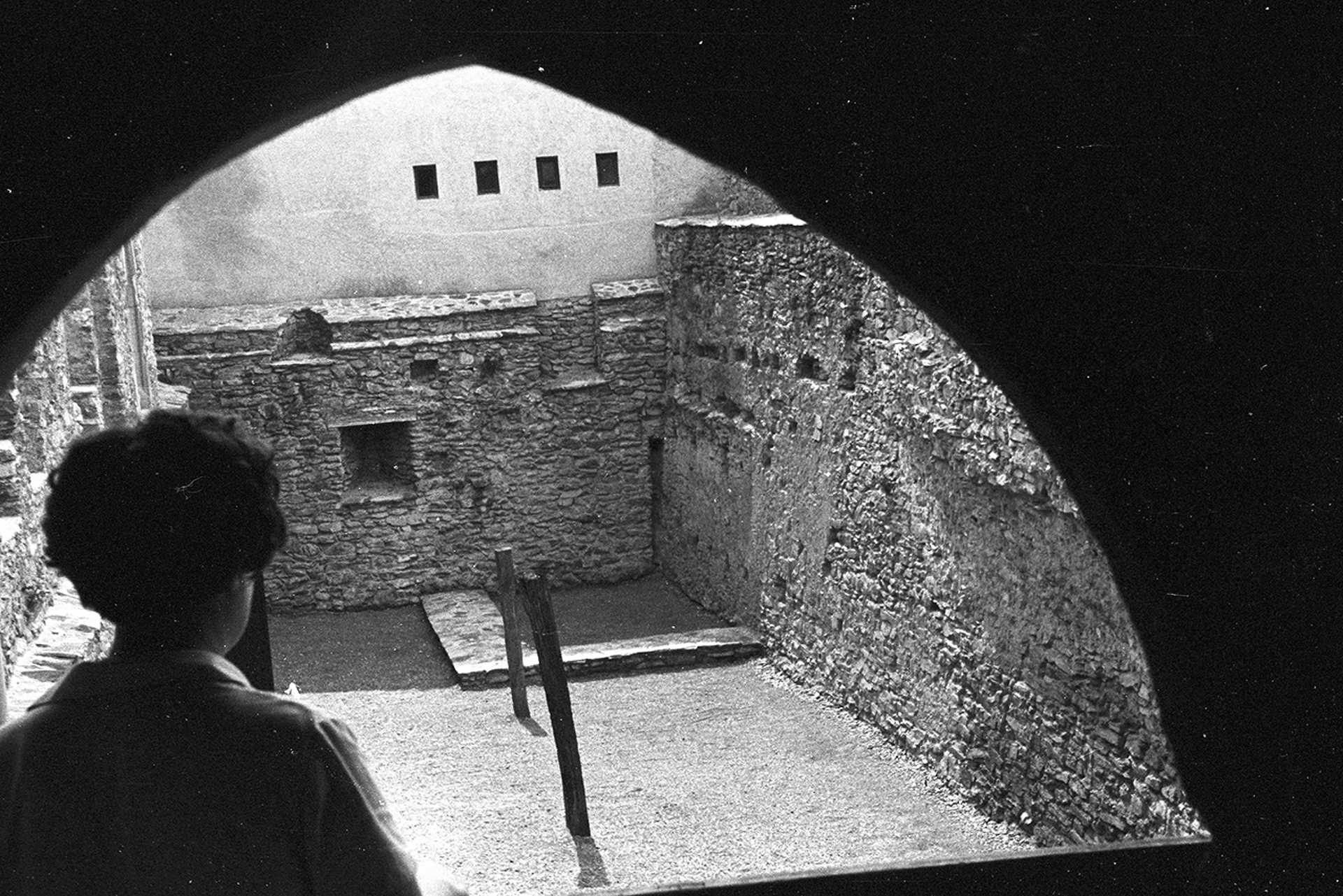 Jurisics-vár, északi udvar, 1966.