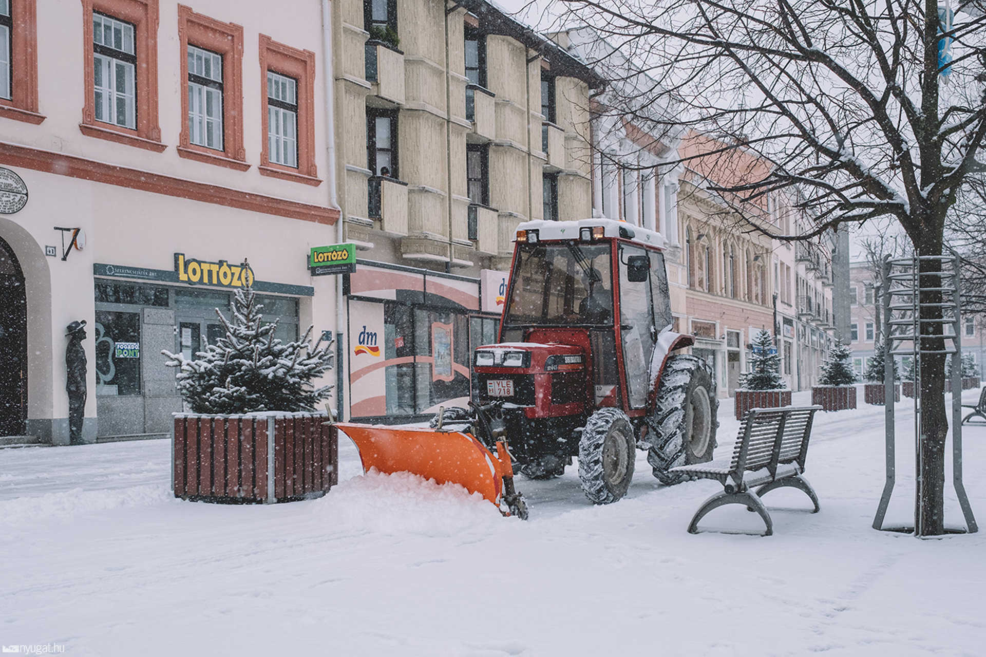 Havazás Szombathelyen január 8-án