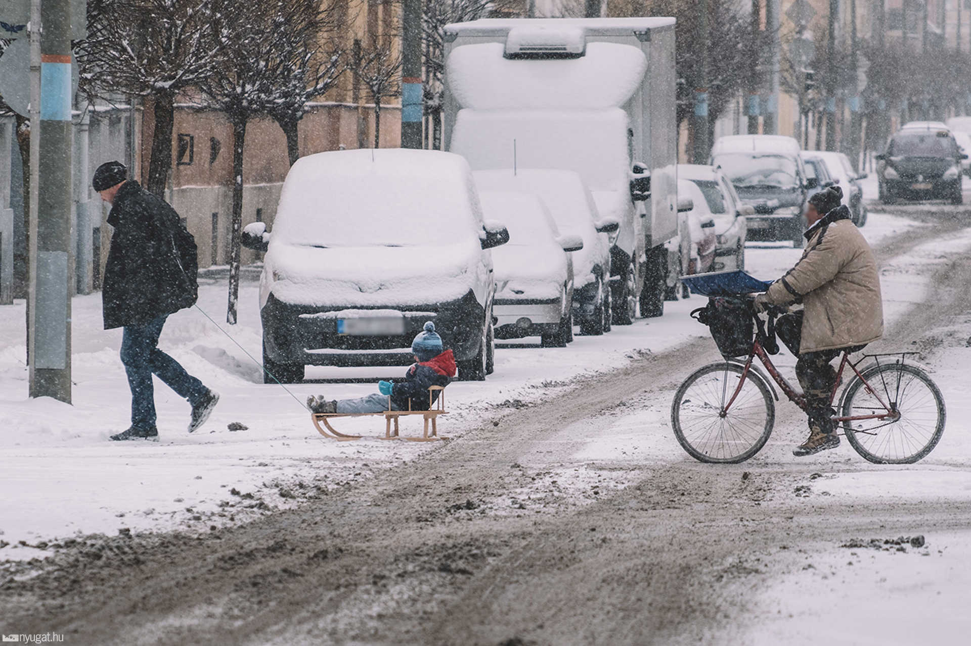 Havazás Szombathelyen január 8-án