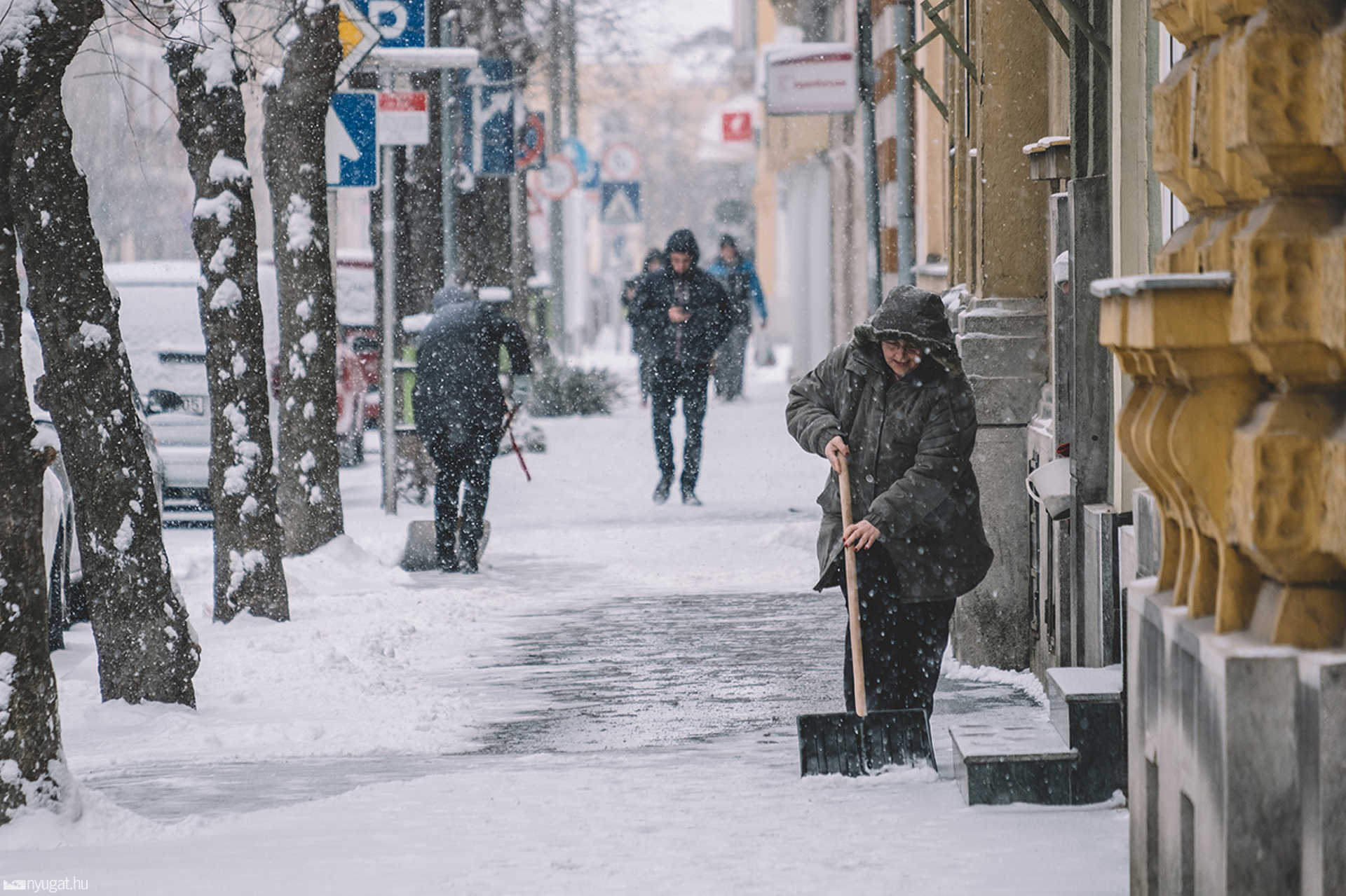 Havazás Szombathelyen január 8-án