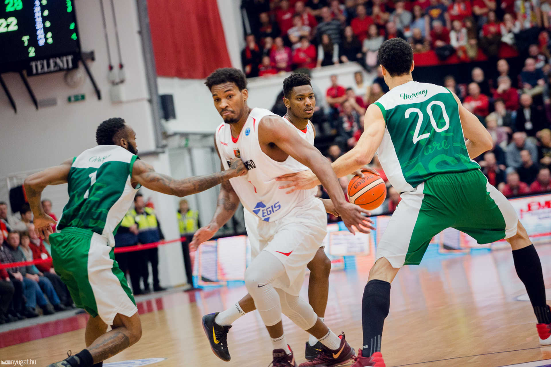 Egis Körmend - Nanterre 92 FIBA Europe Cup kosárlabda-mérkőzés	