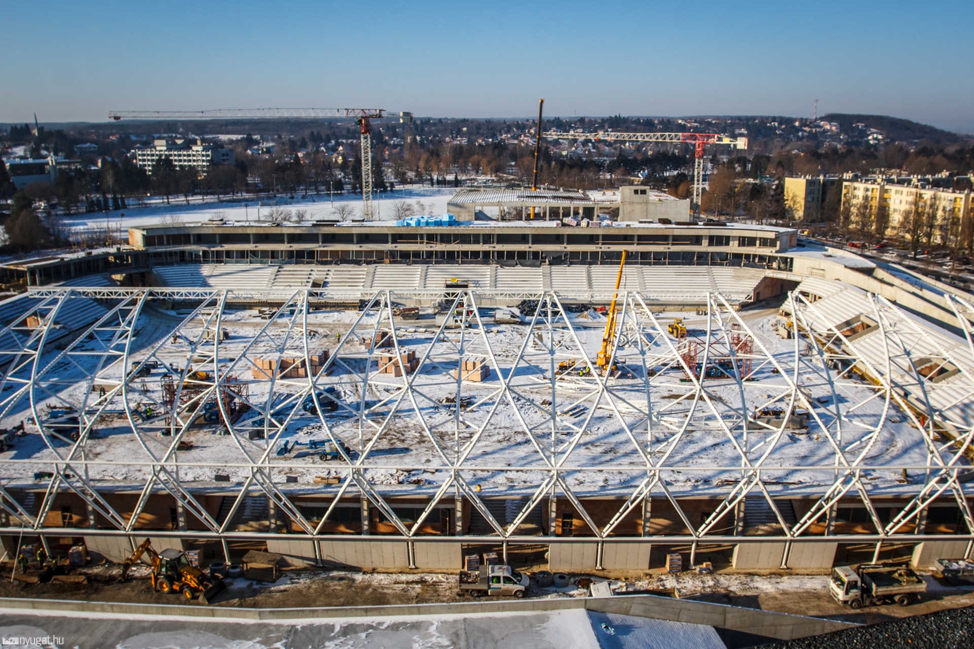 Haladás stadion 2017 január