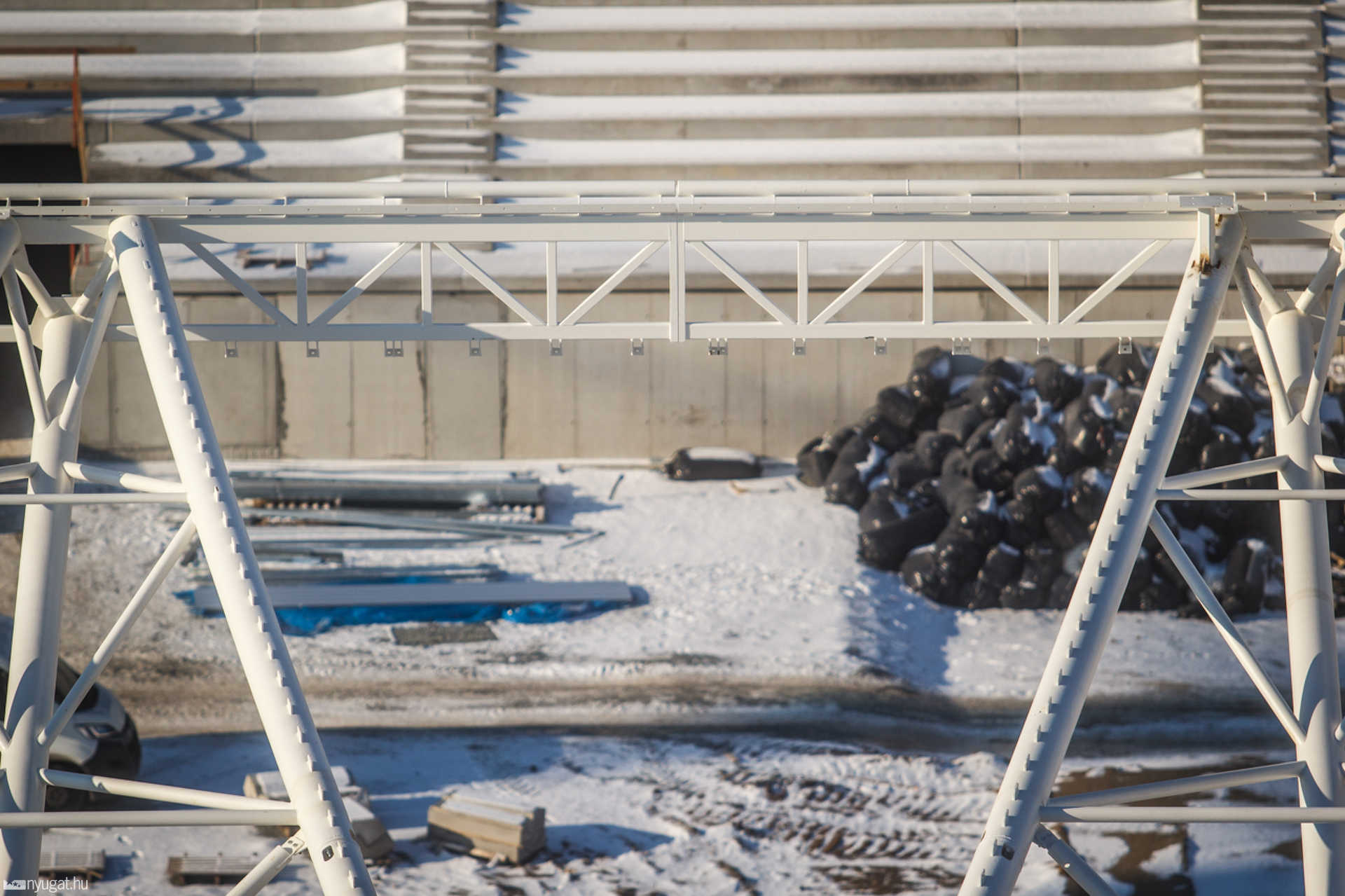 Haladás stadion 2017 január