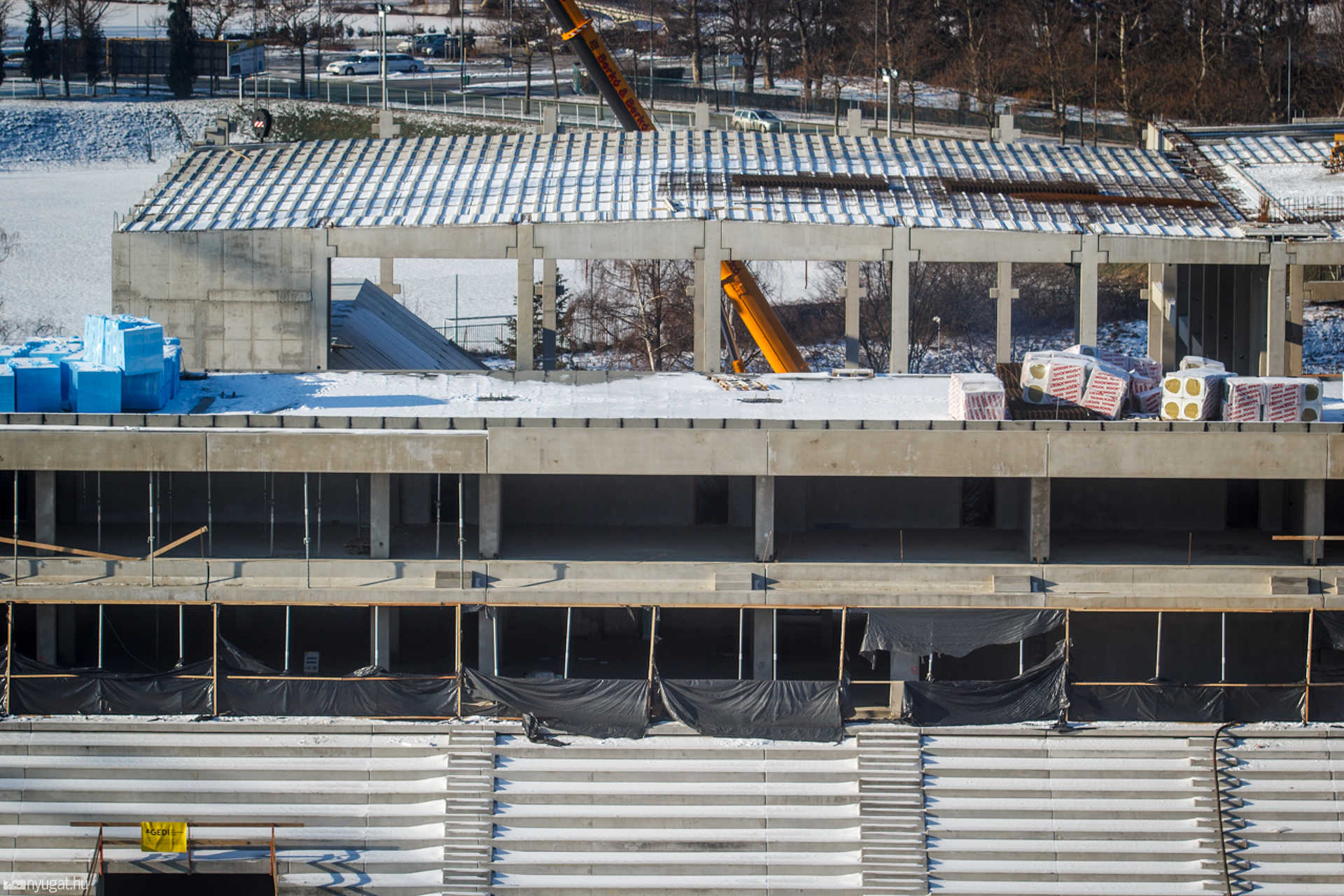 Haladás stadion 2017 január