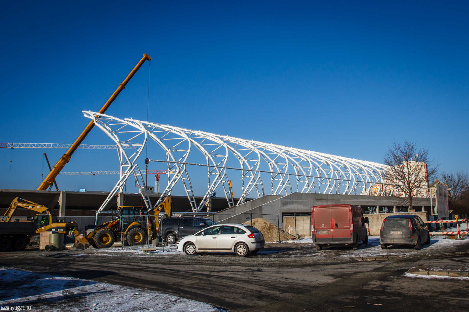 Haladás stadion 2017 január