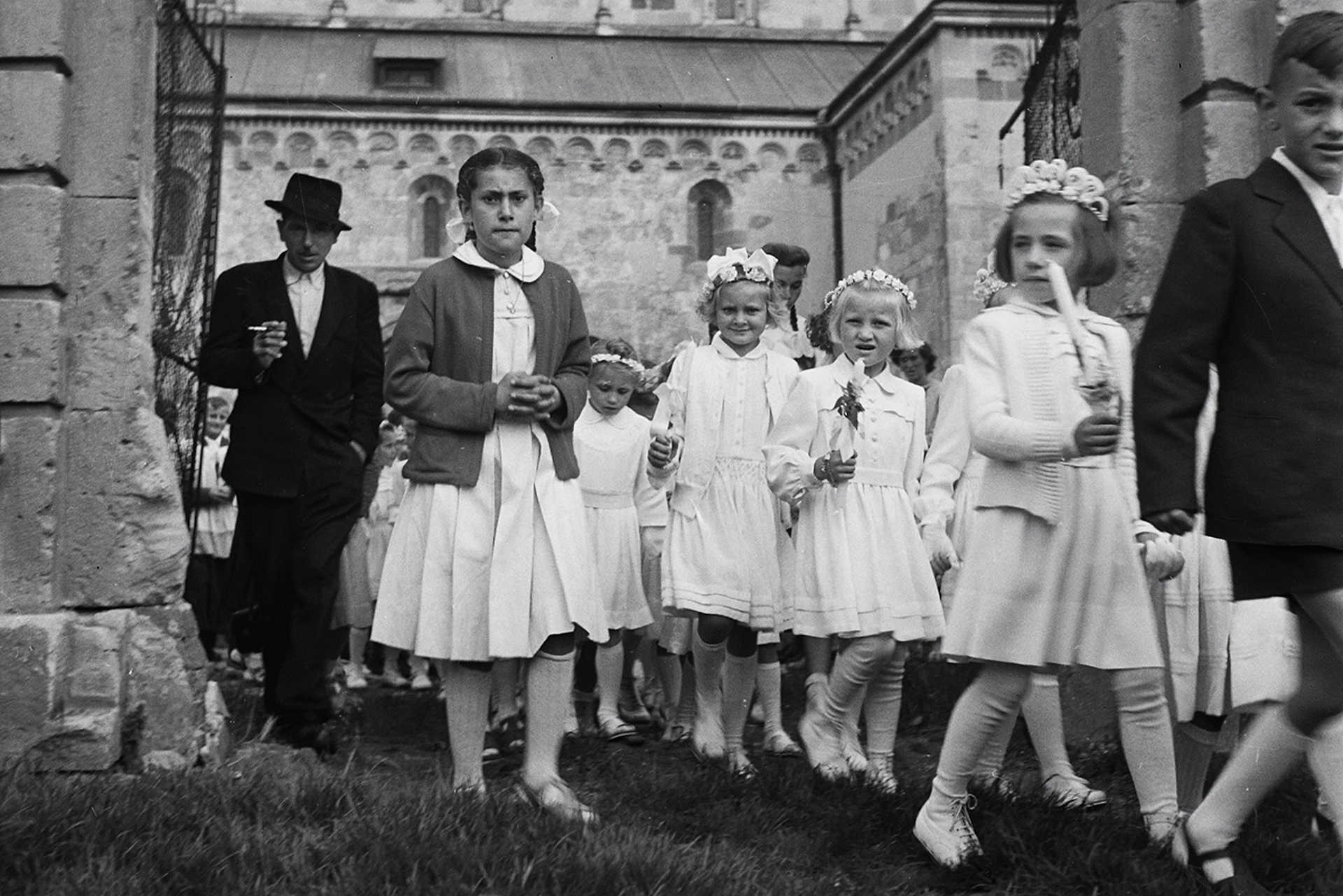 Apátsági templom, 1958.