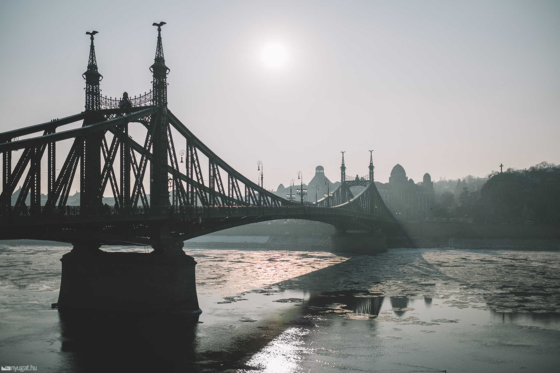 Jégzajlás a Dunán, Budapesten