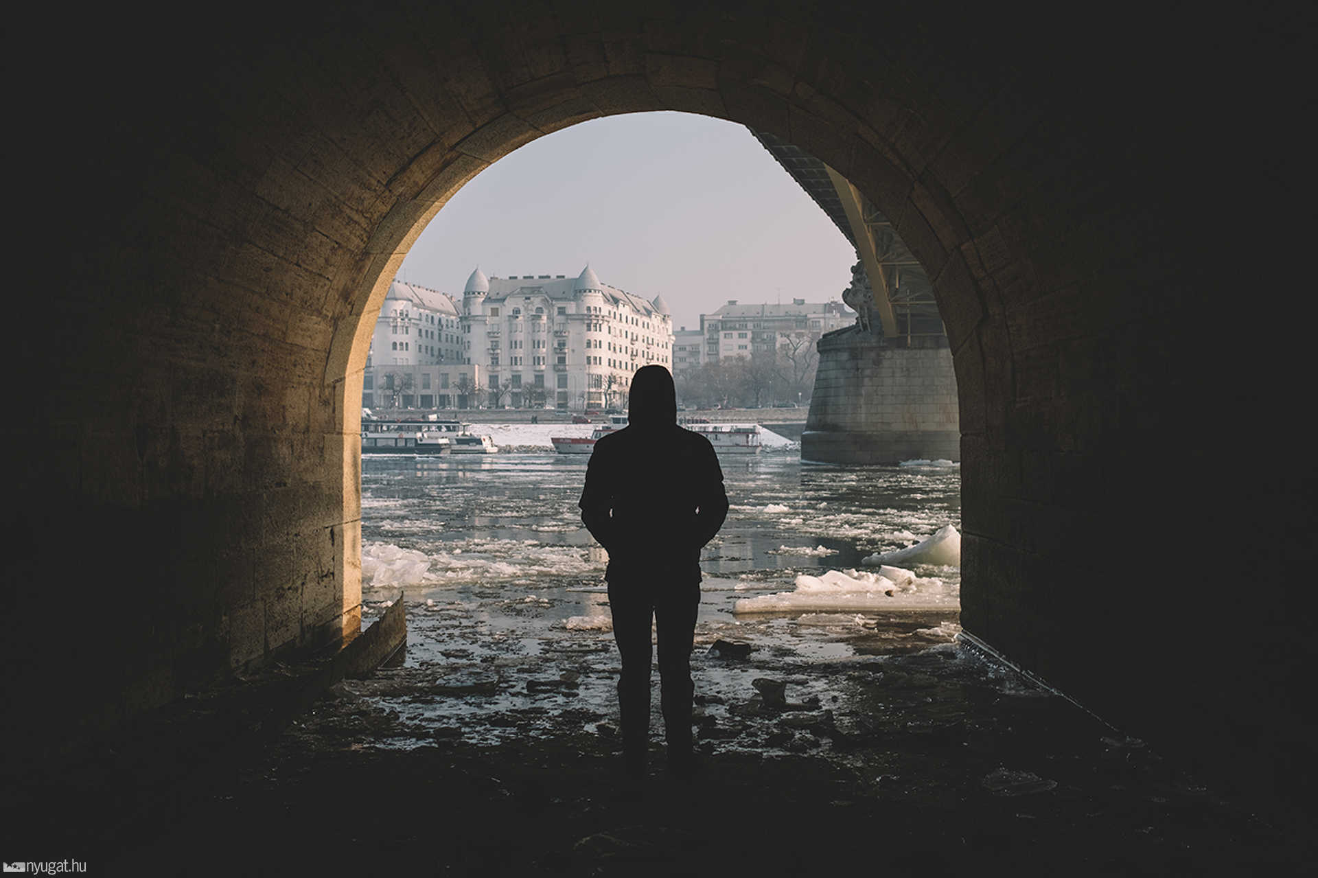 Jégzajlás a Dunán, Budapesten