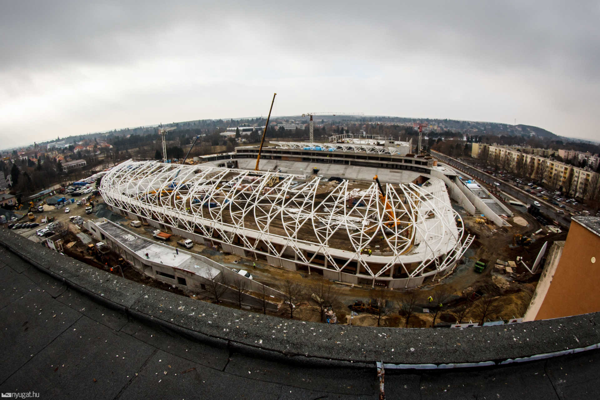 Haladás stadion 2017 február