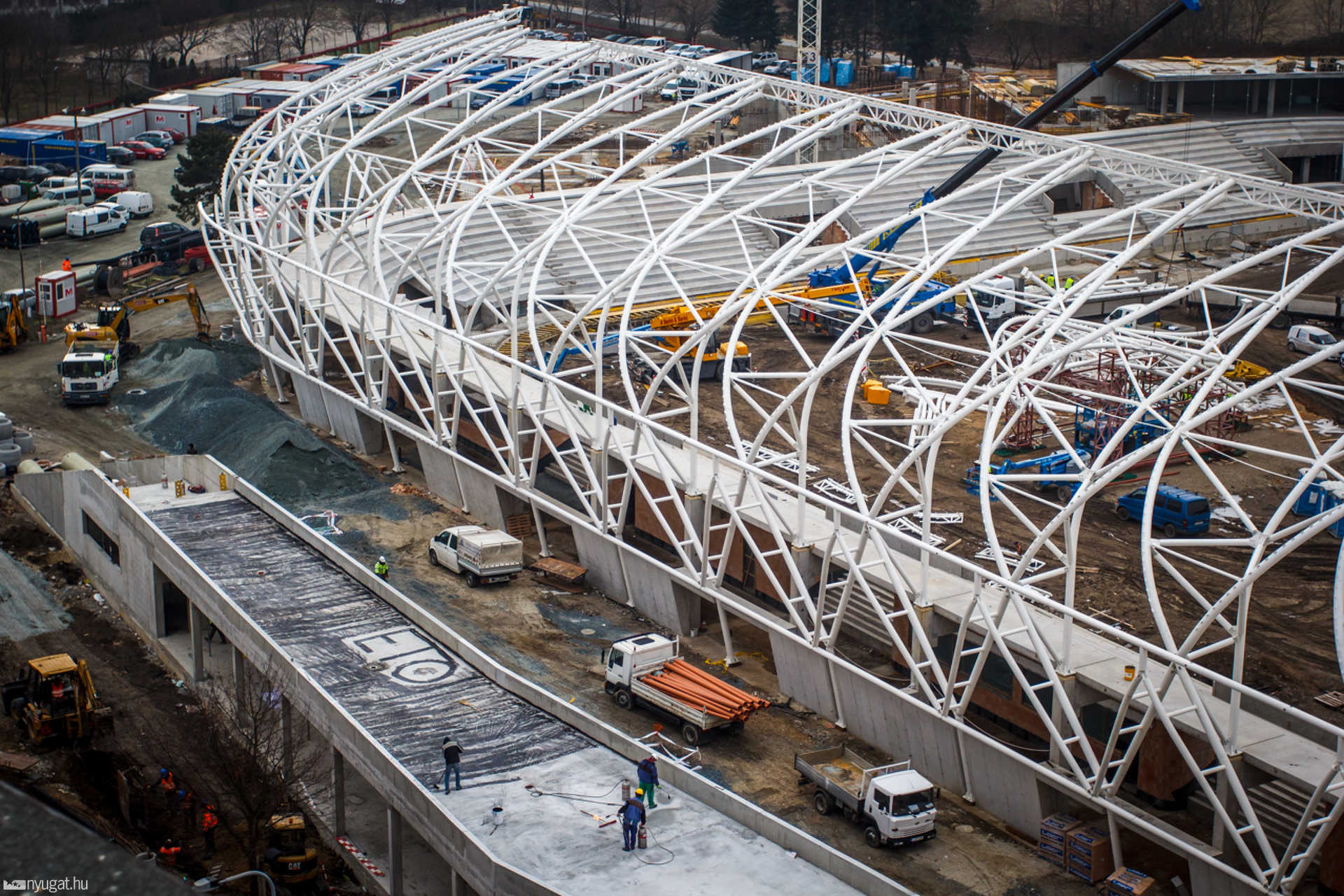 Haladás stadion 2017 február