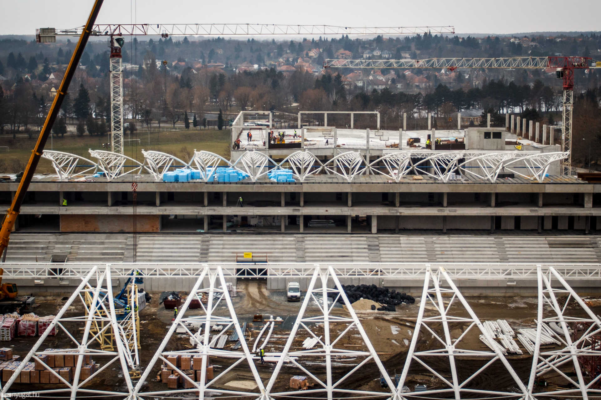 Haladás stadion 2017 február