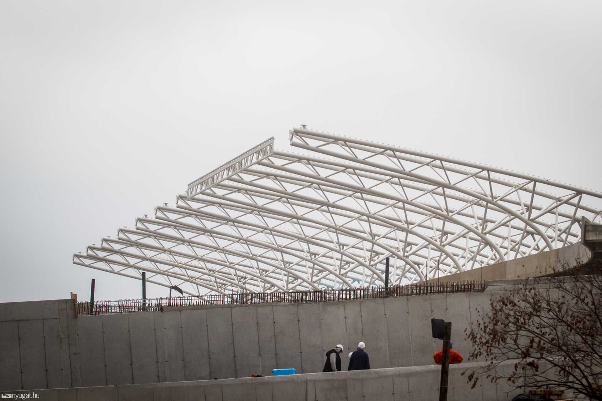 Haladás stadion 2017 február