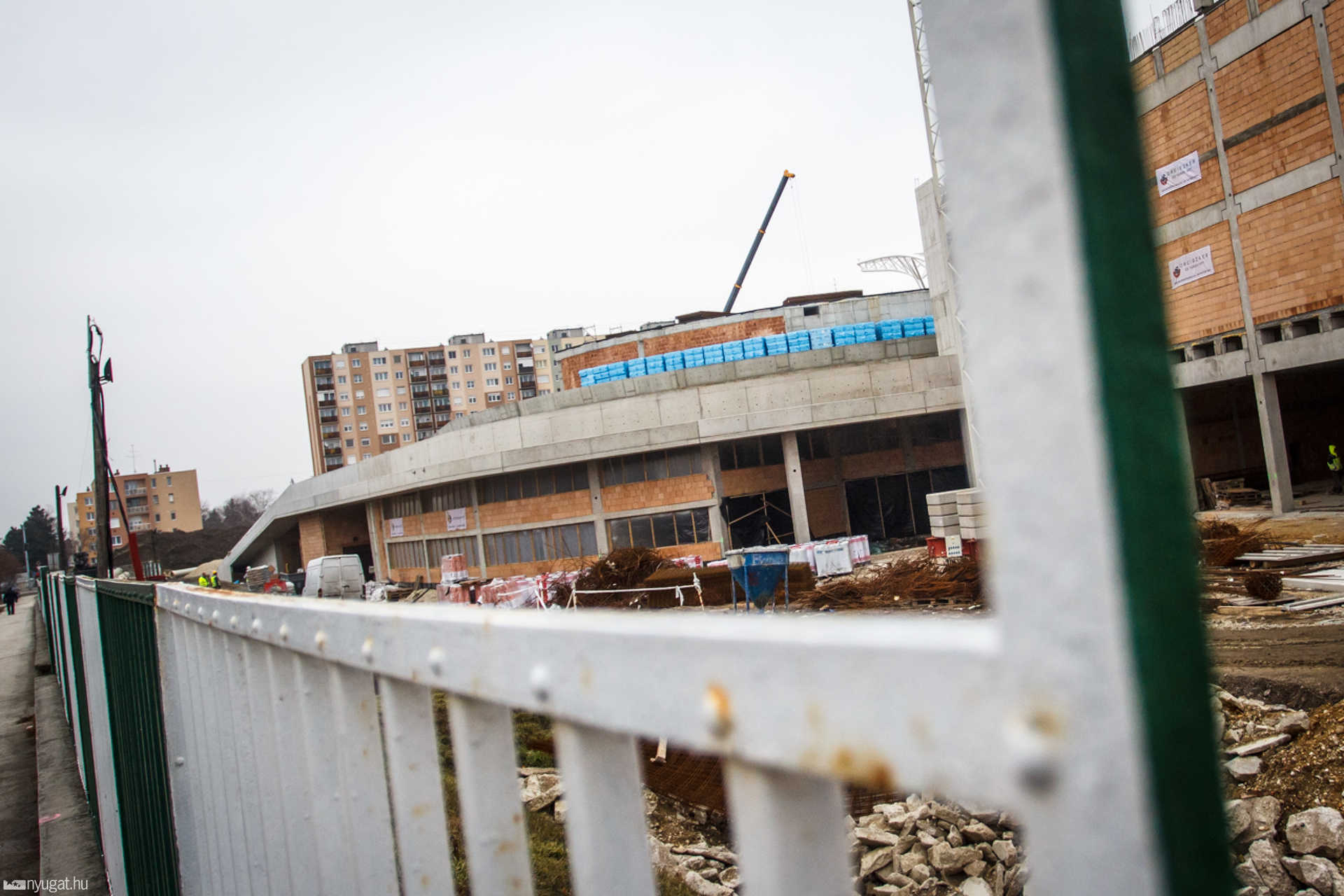 Haladás stadion 2017 február