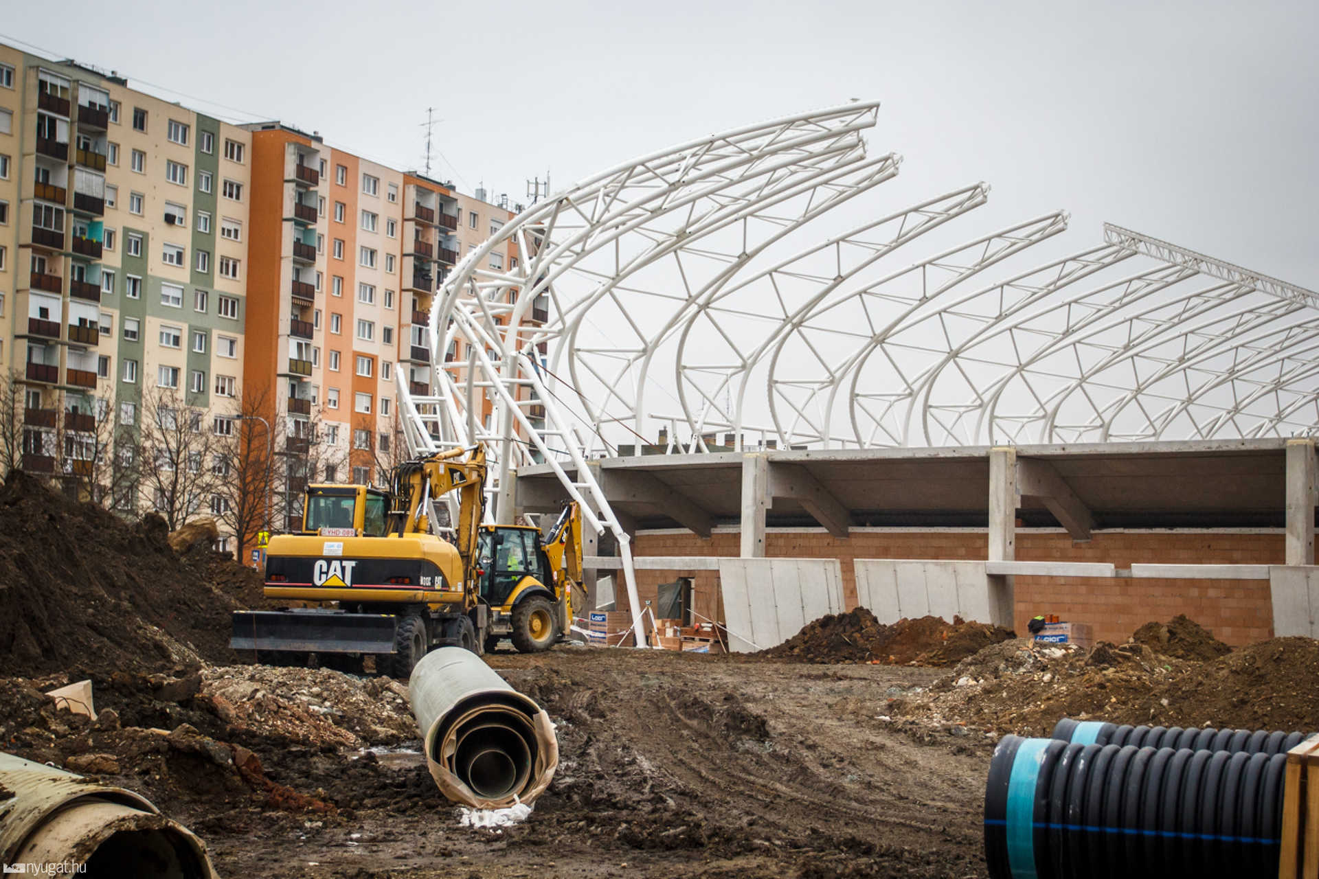 Haladás stadion 2017 február