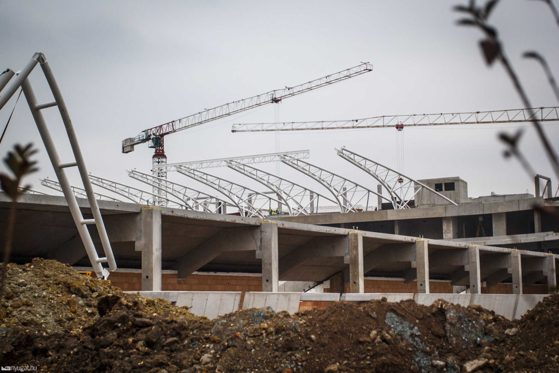Haladás stadion 2017 február